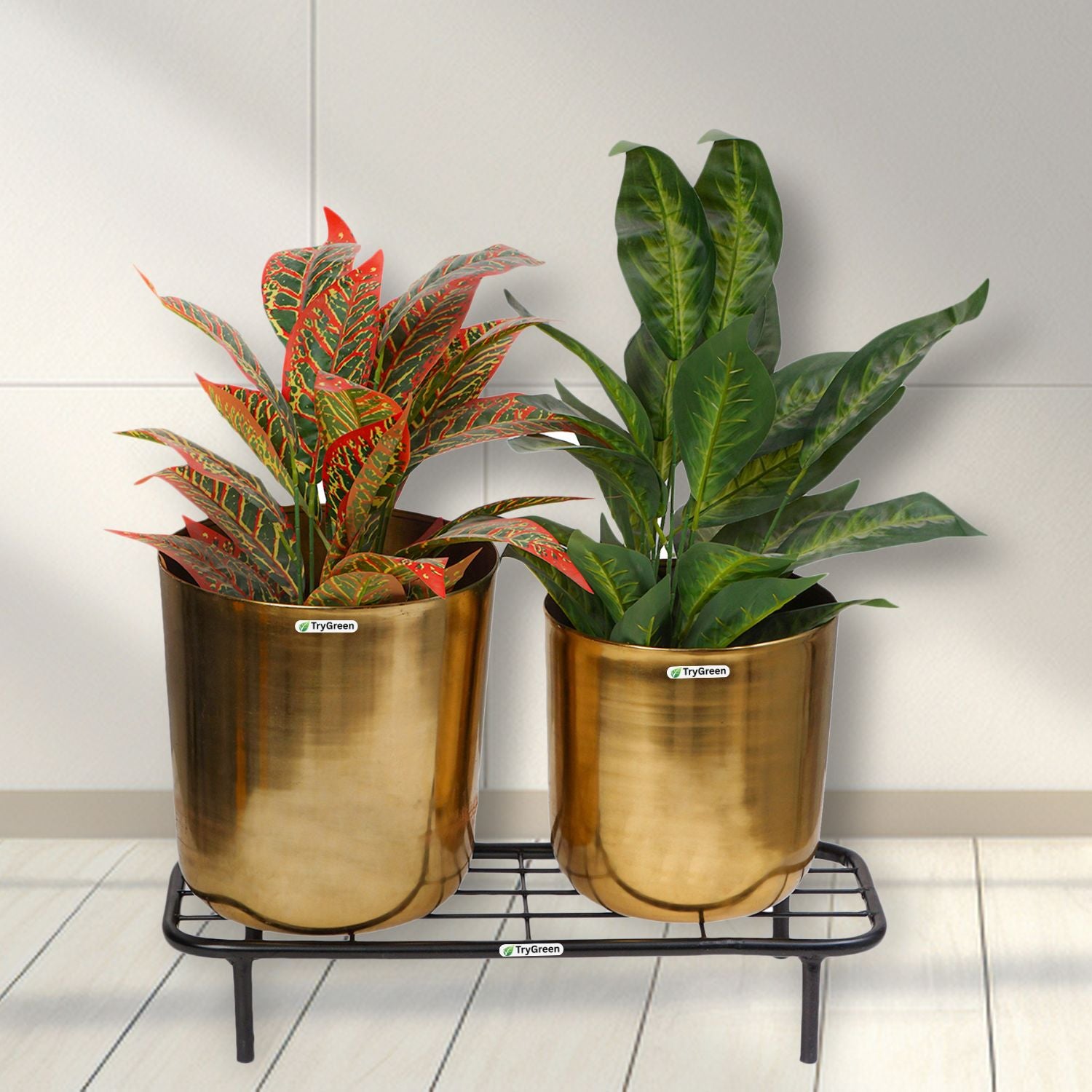 TryGreen Rudo Metal Pot Stands for Planters