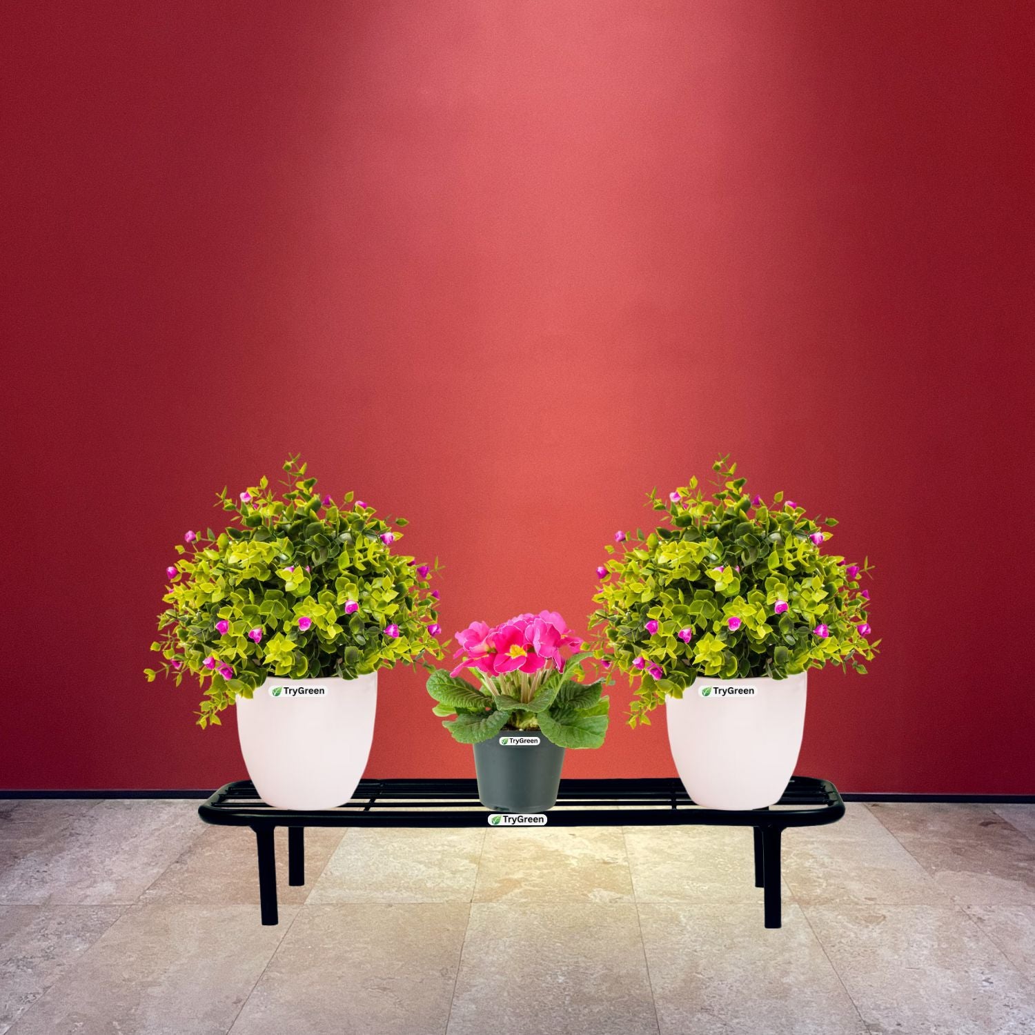 TryGreen Rudo Metal Pot Stands for Planters