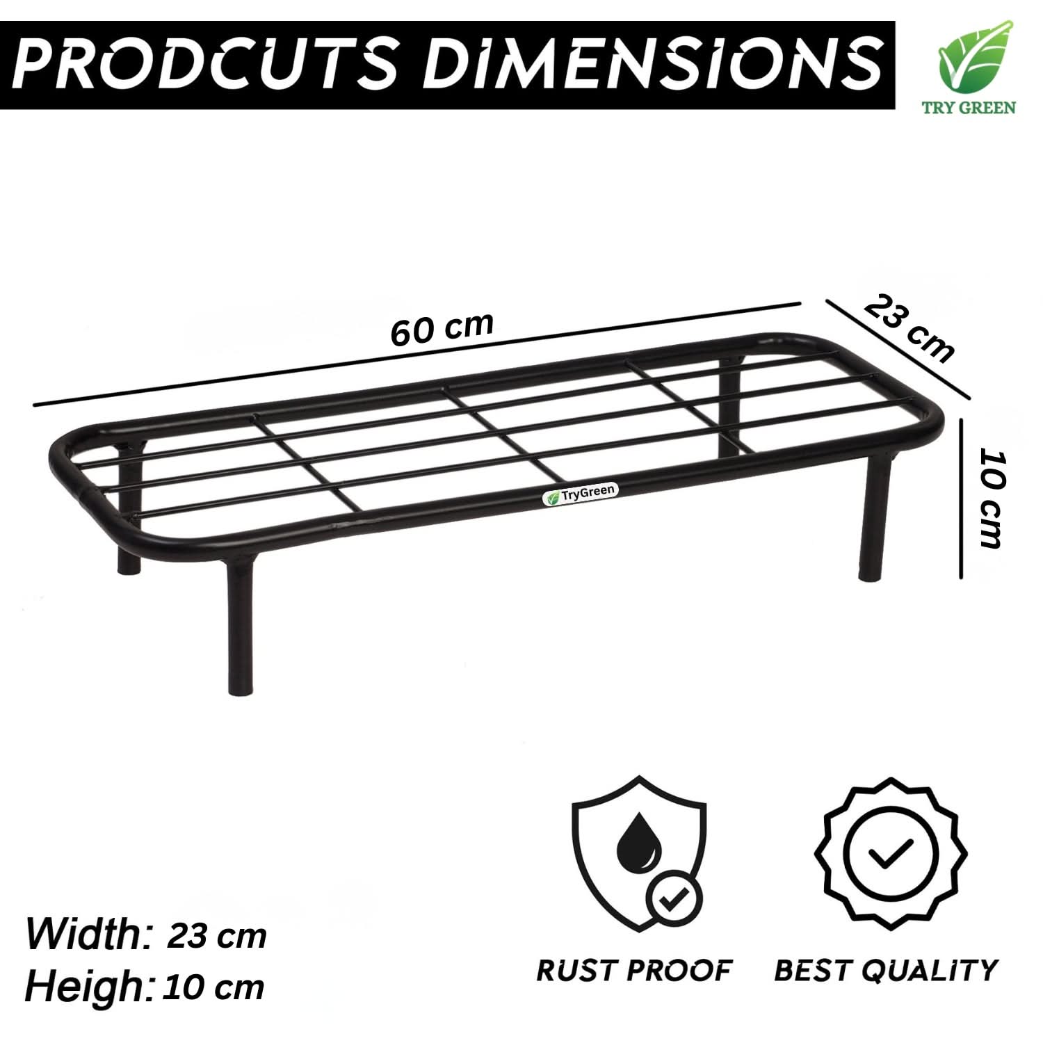 TryGreen Rudo Metal Pot Stands for Planters