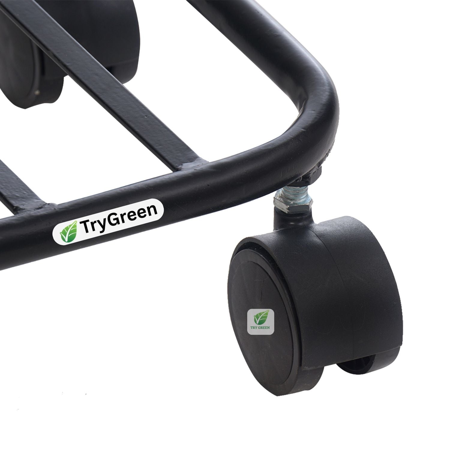TryGreen Daze Wheel Rolling Plant Stand for Planters