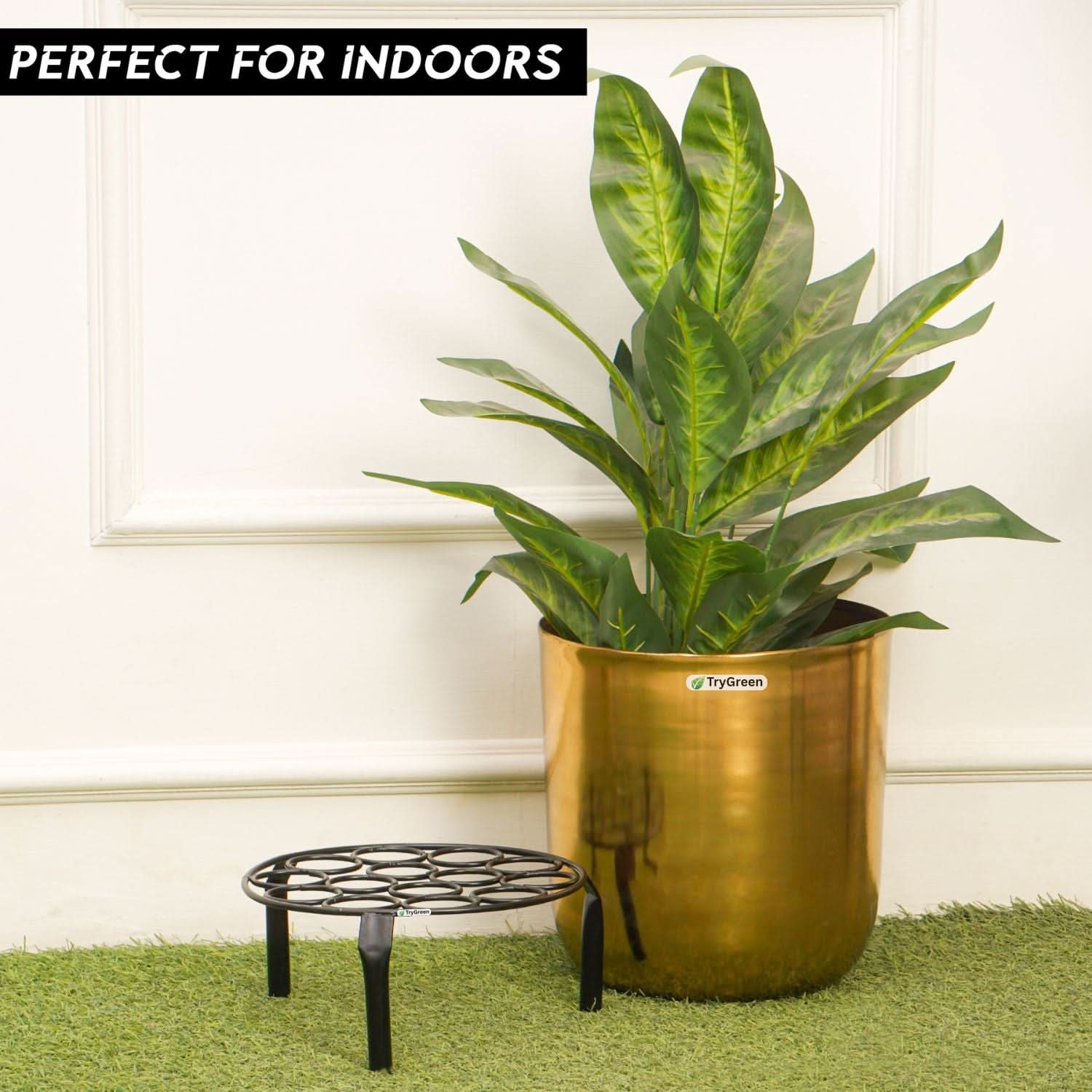 TryGreen Rivn Metal Pot Stands for Planters