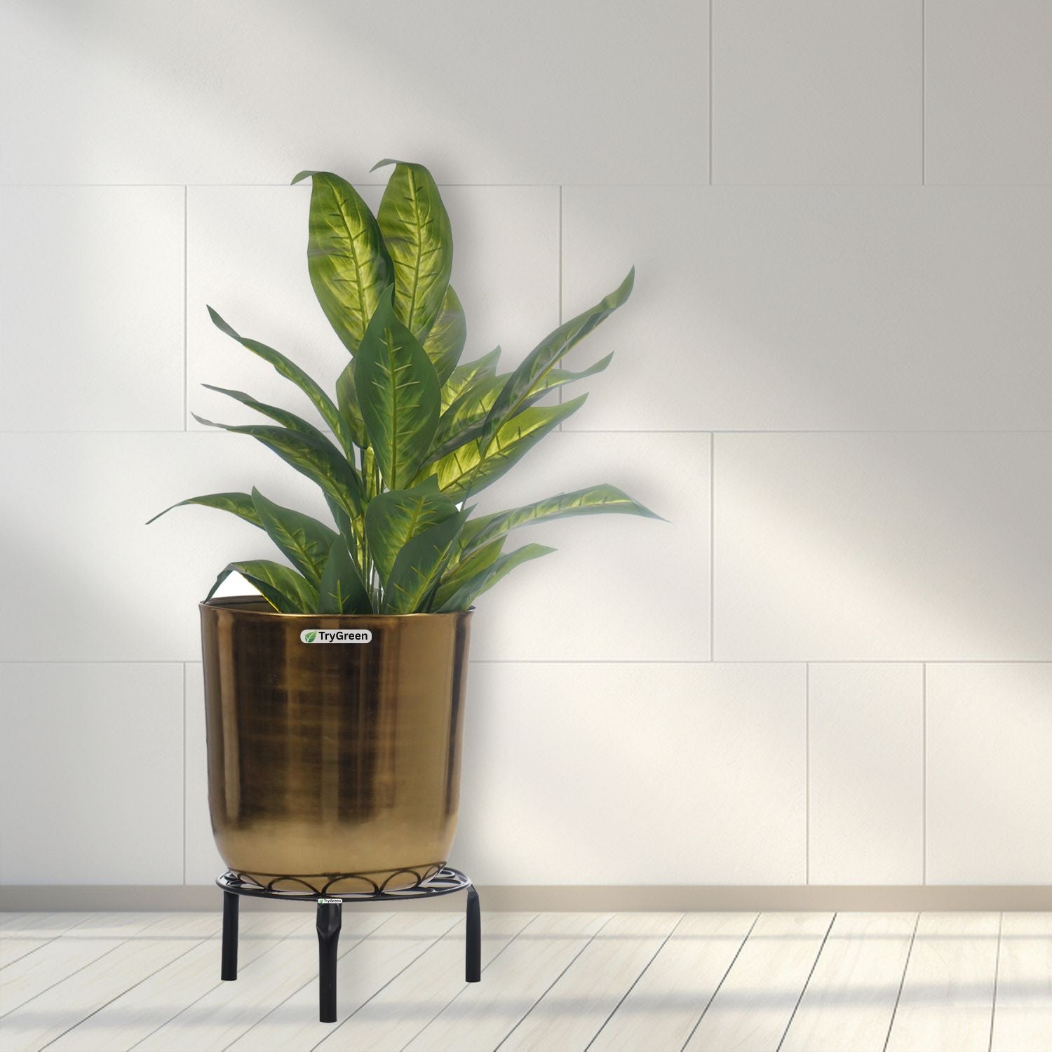 TryGreen Rivn Metal Pot Stands for Planters