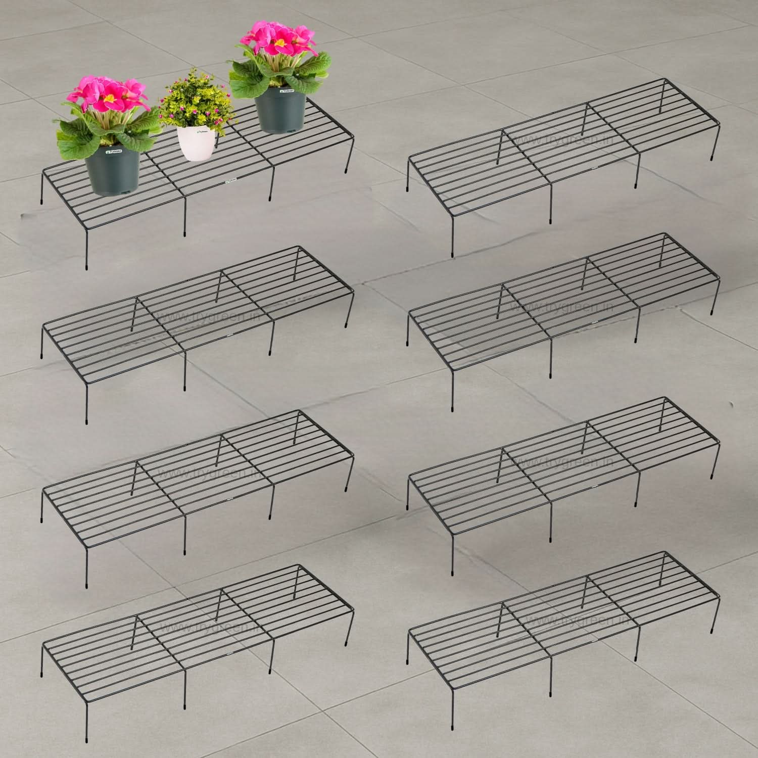 TryGreen Mesh- Pot Stands for Indoor and Outdoor