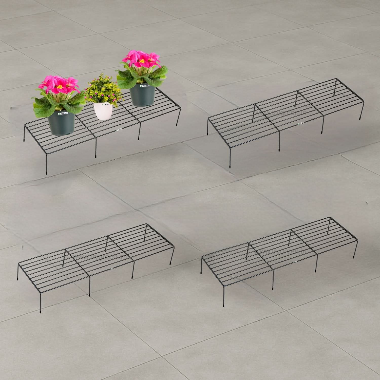 TryGreen Mesh- Pot Stands for Indoor and Outdoor