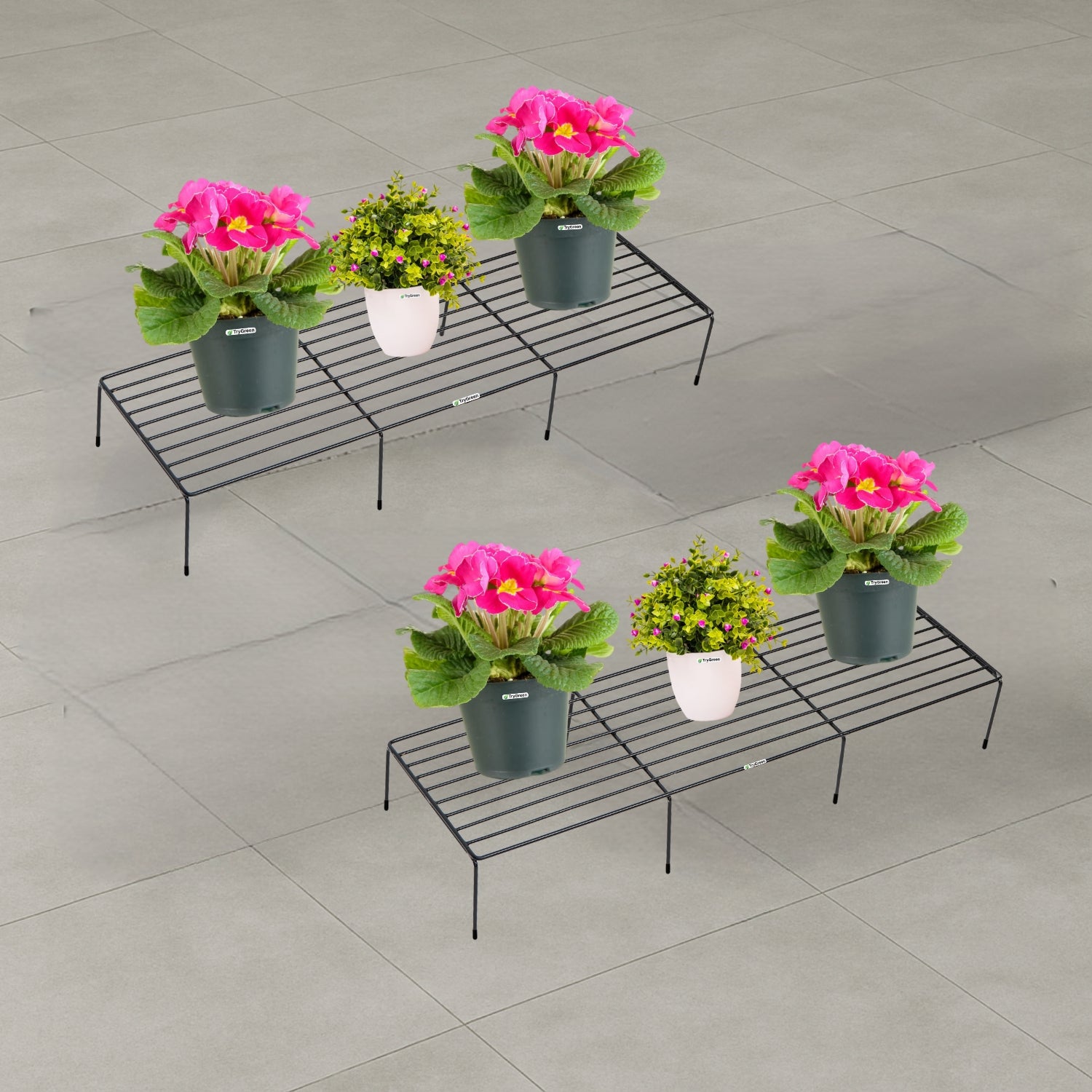 TryGreen Mesh- Pot Stands for Indoor and Outdoor