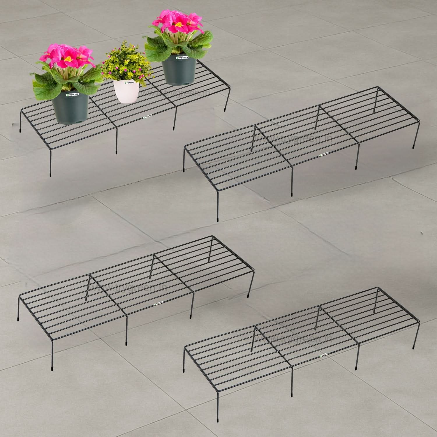 TryGreen Mesh- Pot Stands for Indoor and Outdoor