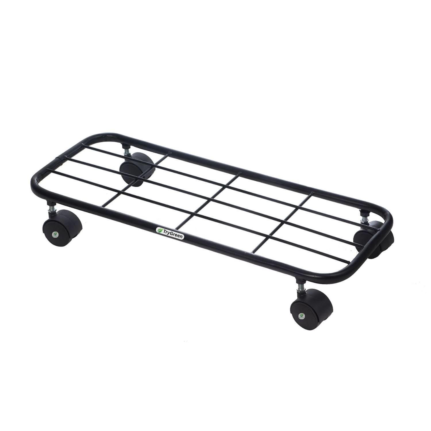 TryGreen Ivy Wheel Rolling Plant Stand for Planters
