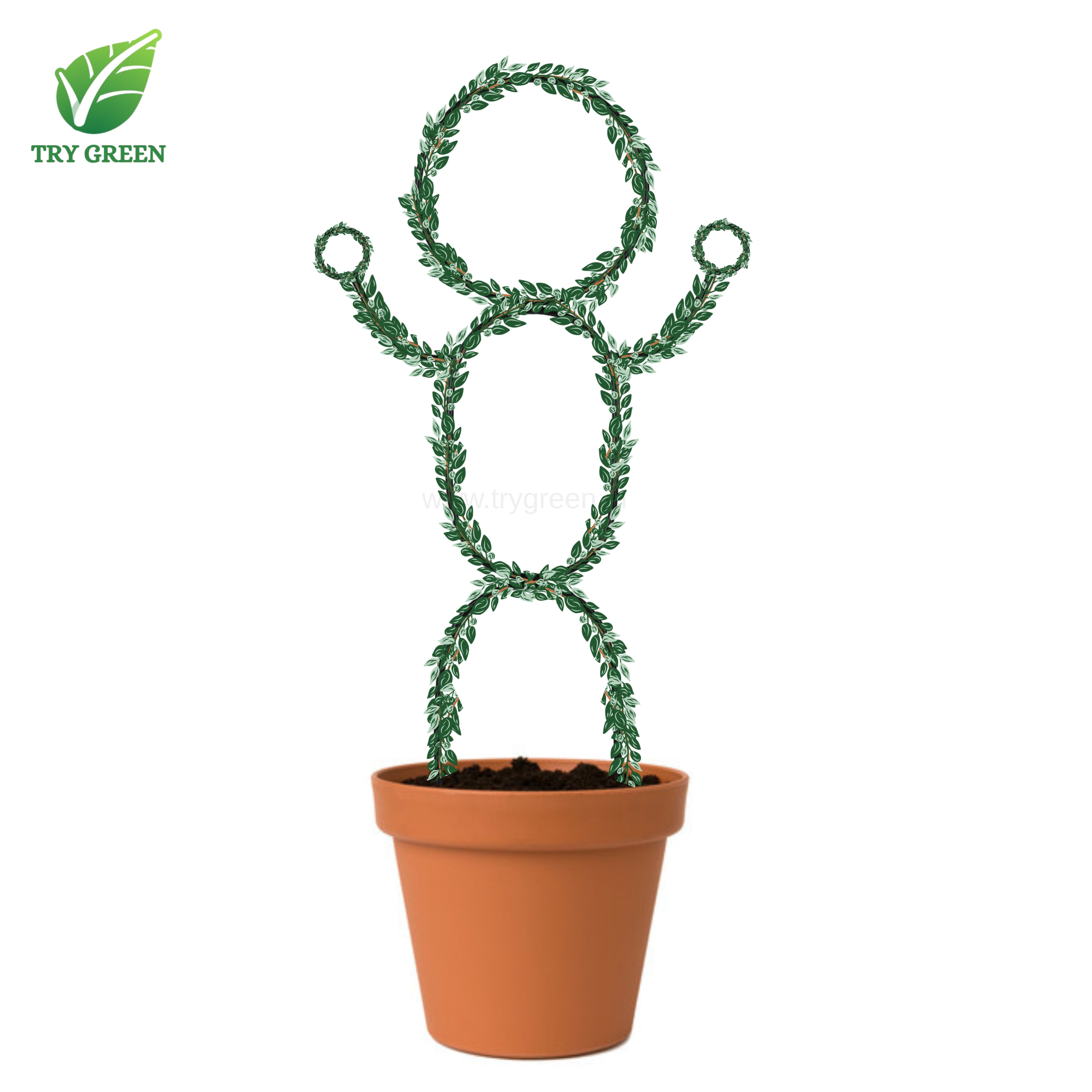 TryGreen- Dance-Strong Support Stakes for Garden