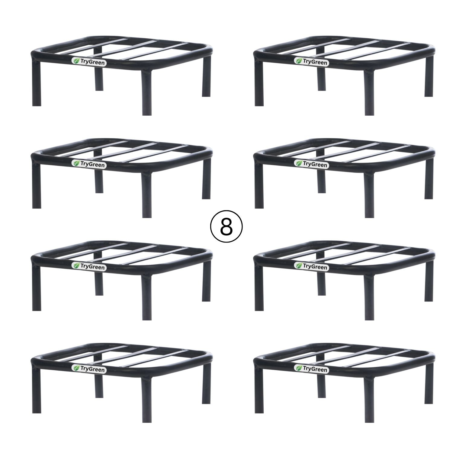 TryGreen Dray Metal Pot Stands for Planters