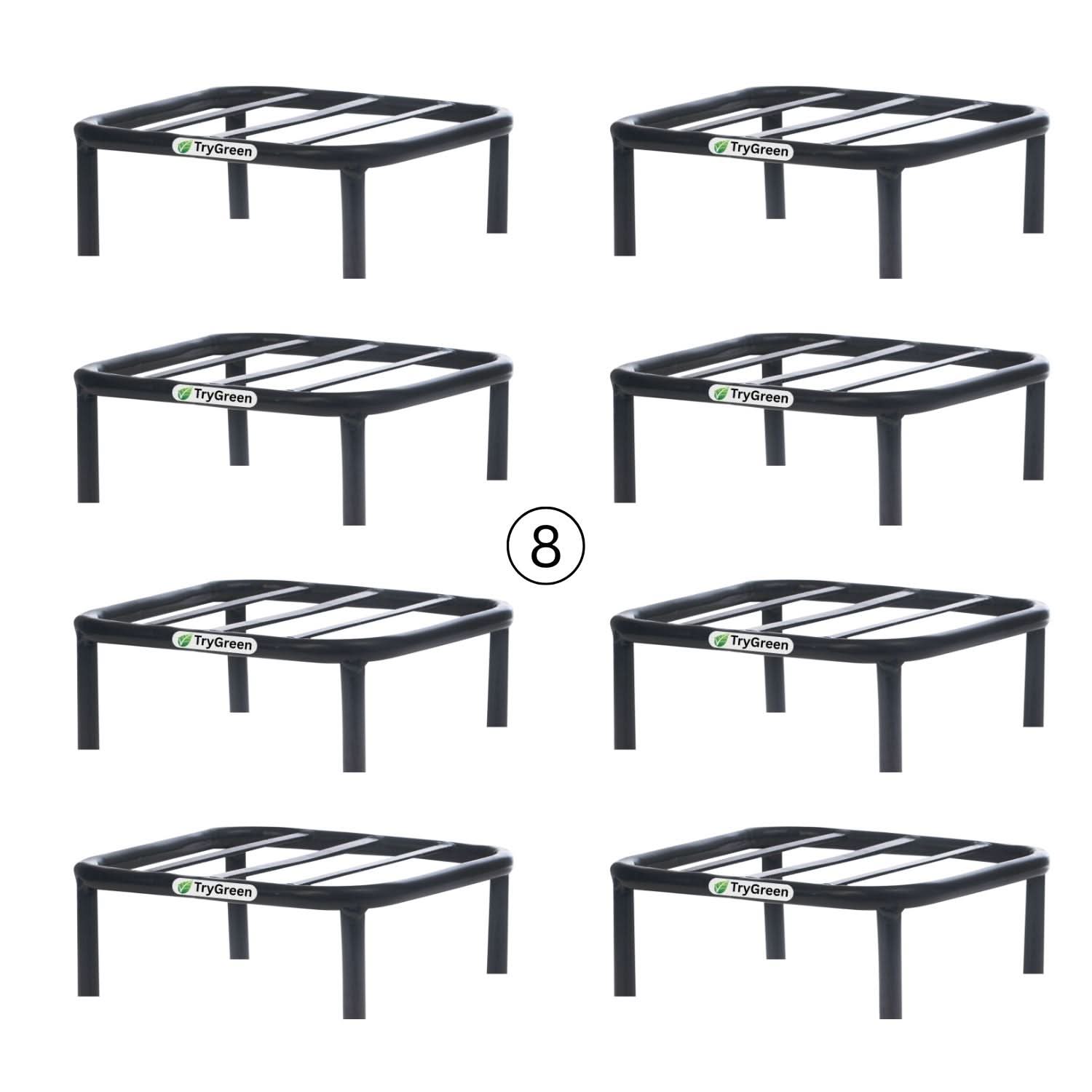 TryGreen Dray Metal Pot Stands for Planters
