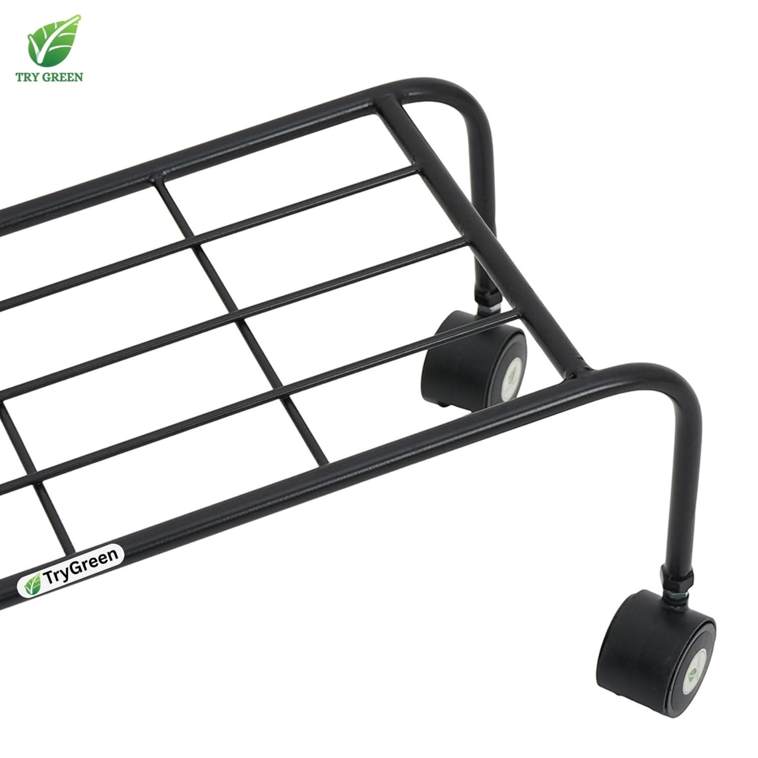 TryGreen Plux Wheel Rolling Plant Stand for Planters