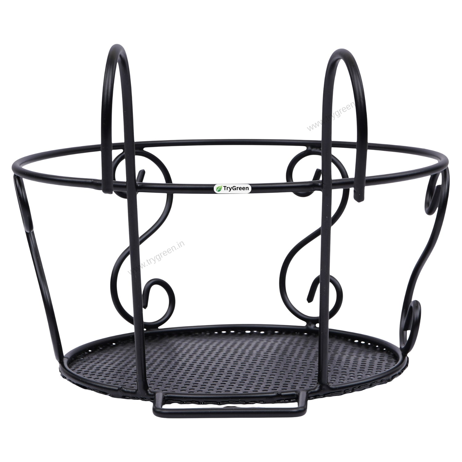 TryGreen – Owra Metal Railing Stand for Balcony & Railing Decor