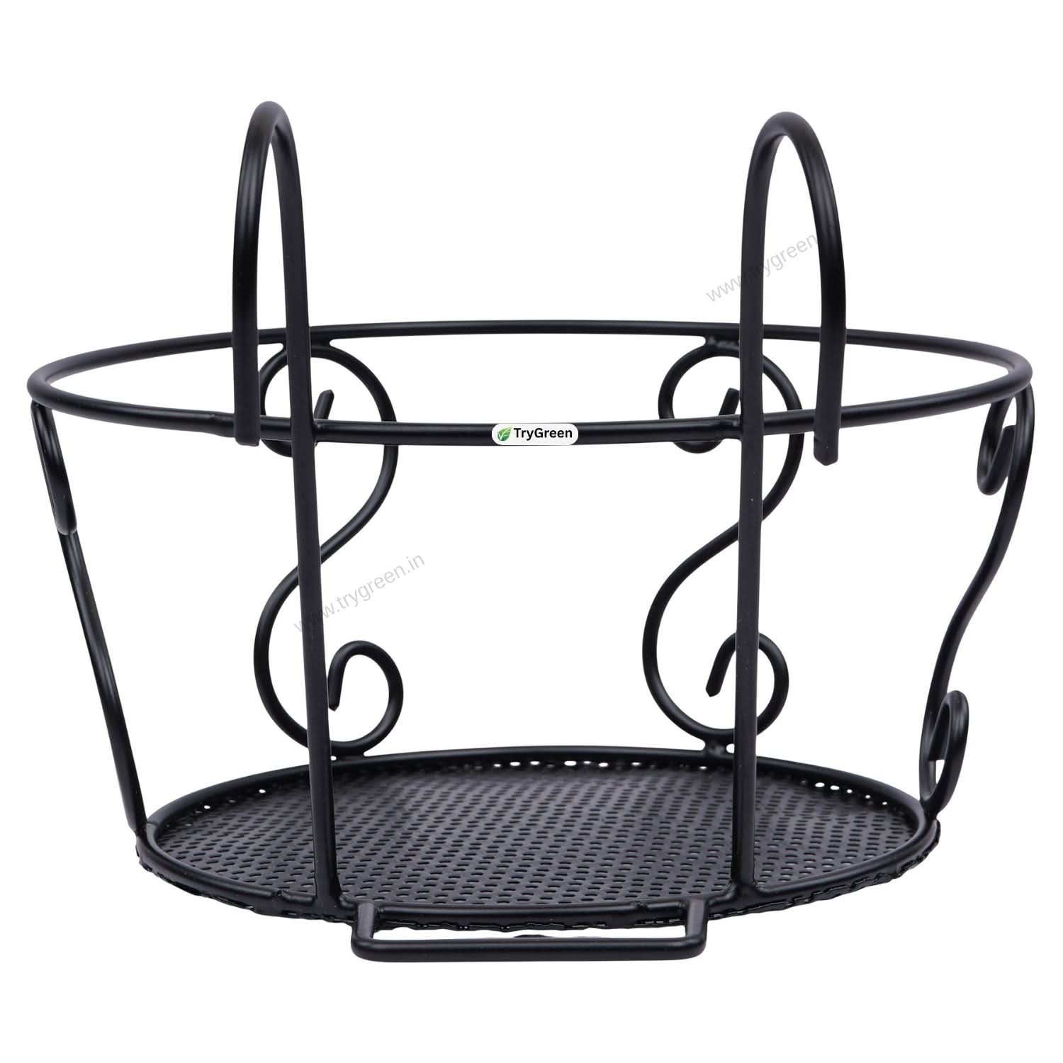 TryGreen – Owra Metal Railing Stand for Balcony & Railing Decor