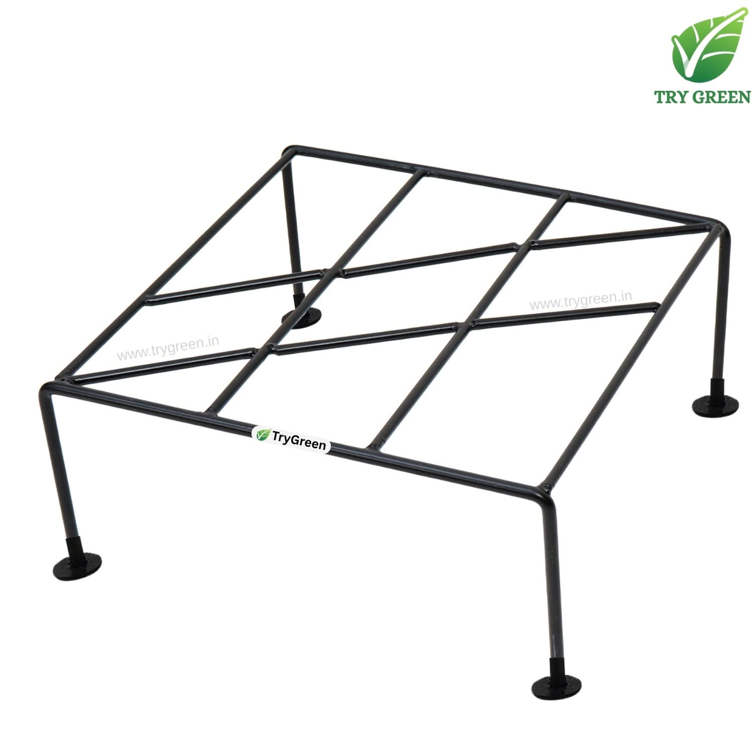 TryGreen Fiel Pot Stands for Home and Garden Decor