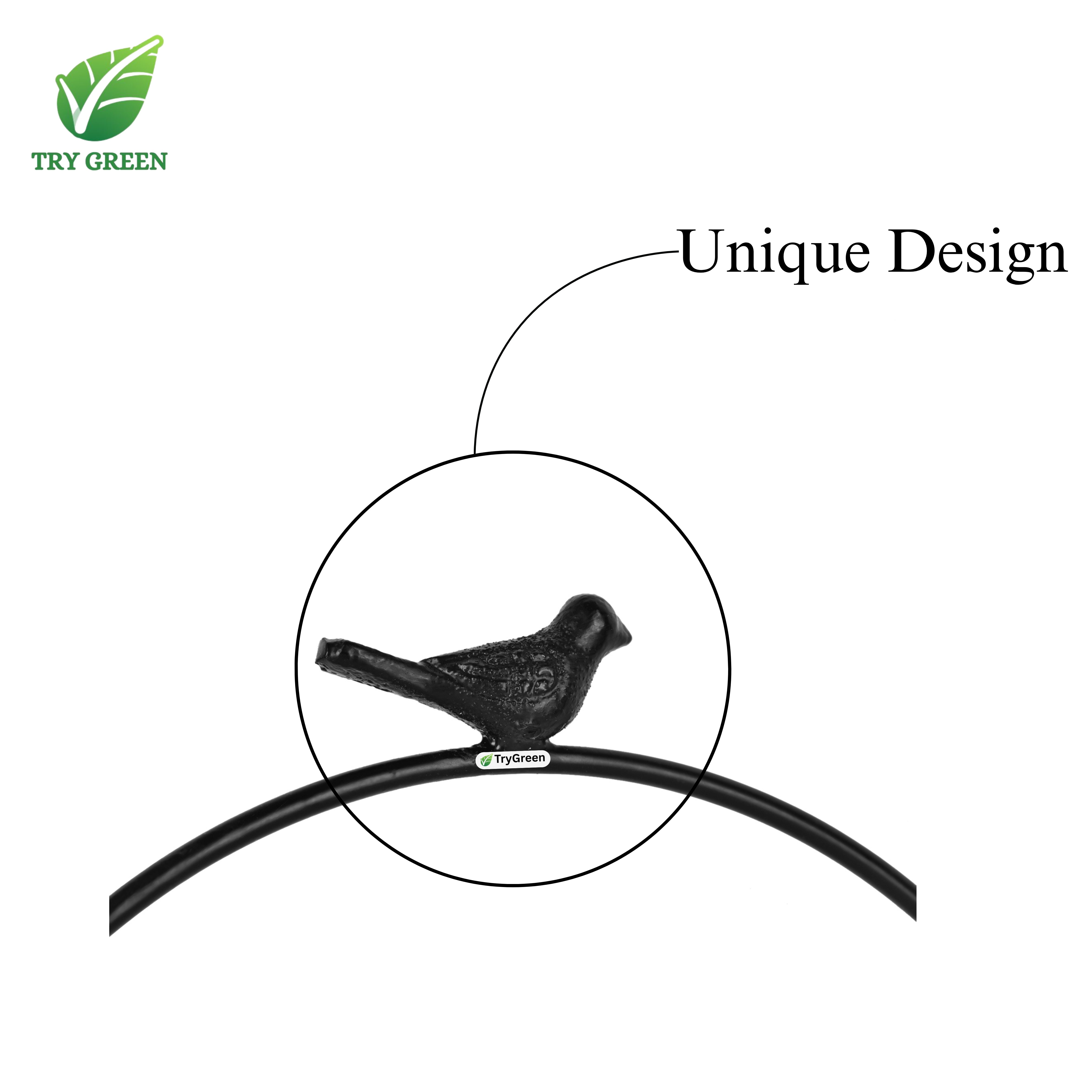 TryGreen- Round Shape Strong Support Stakes for Garden