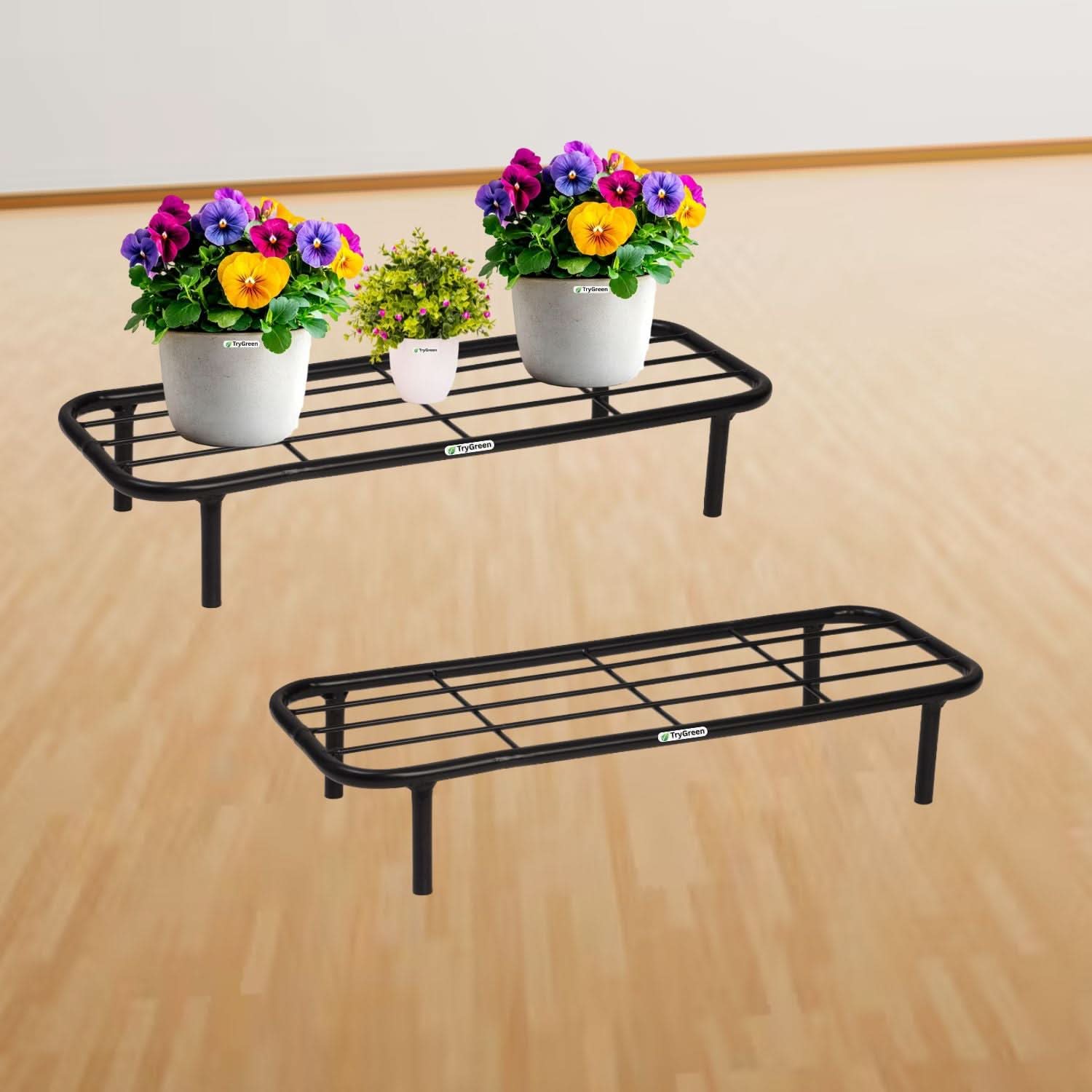 TryGreen Rudo Metal Pot Stands for Planters