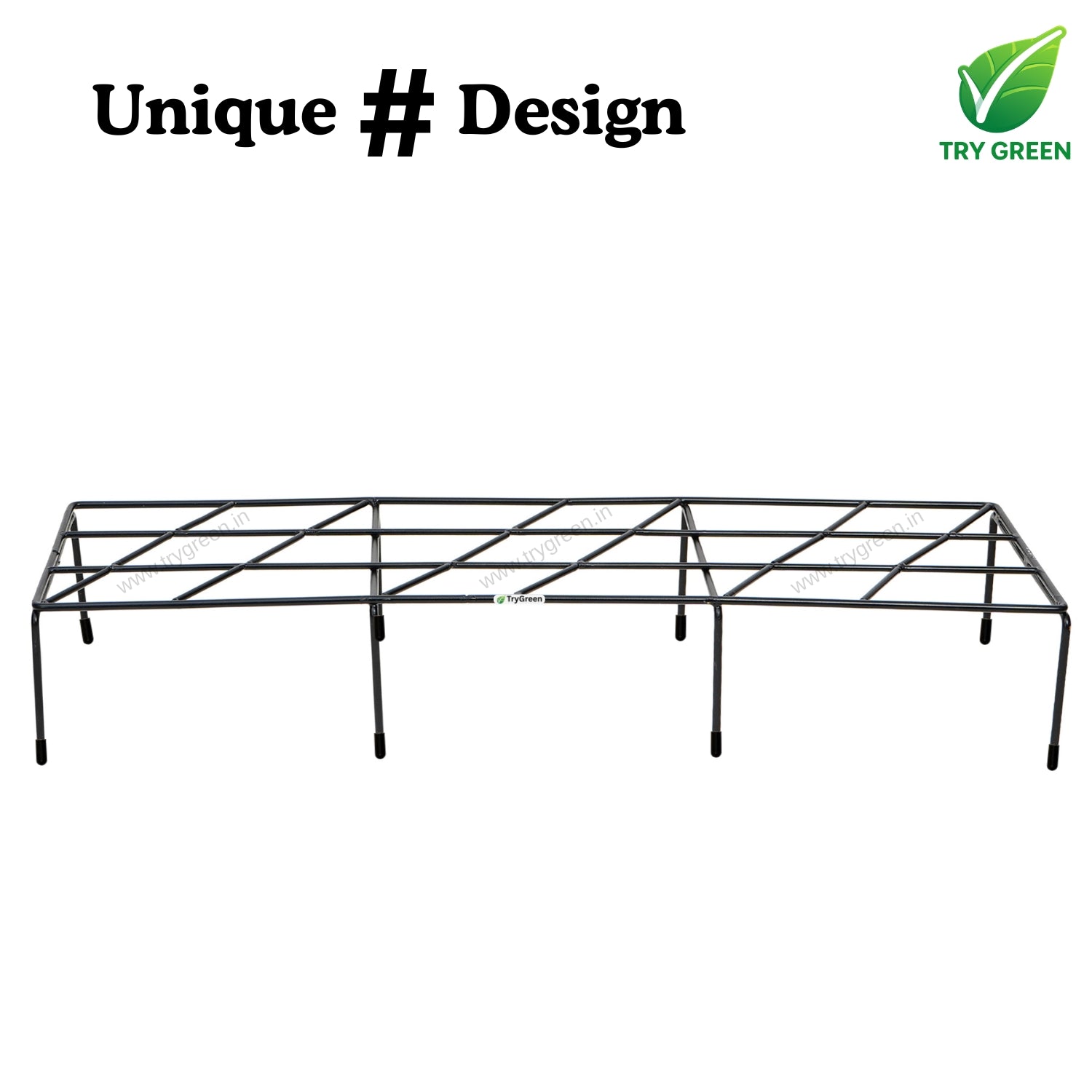 TryGreen Triple# Pot Stands for Indoor and Outdoor