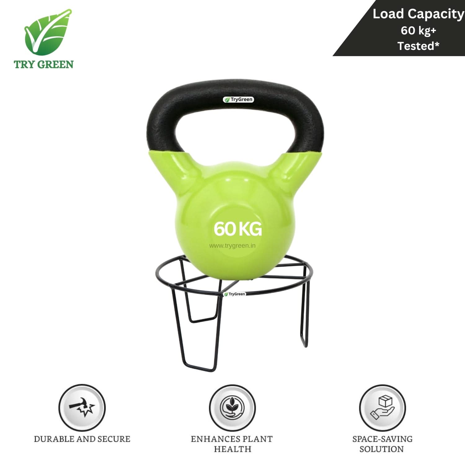 TryGreen Orgy Pot Stands for Home and Garden Decor