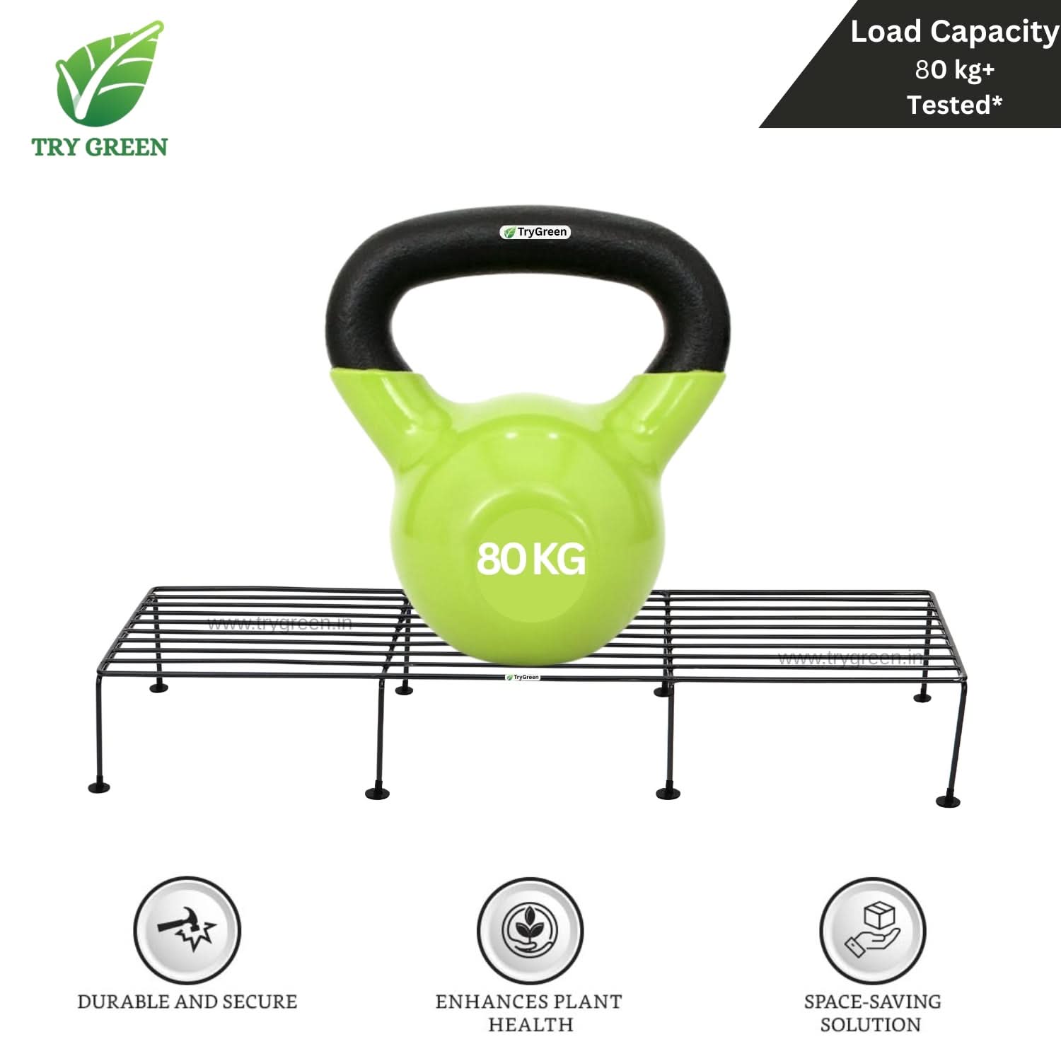 TryGreen Bine Pot Stands for Home and Garden Decor