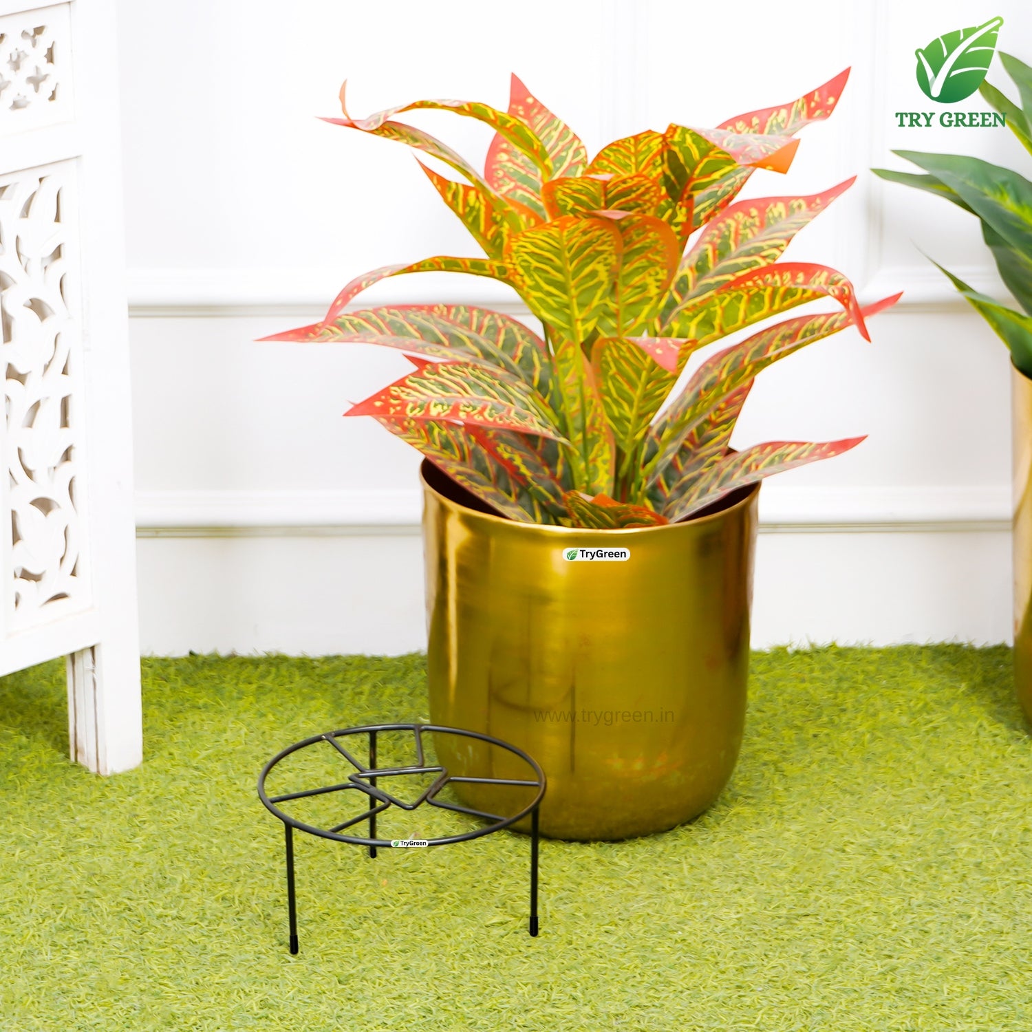 TryGreen Rexo Pot Stands for Home and Garden Decor