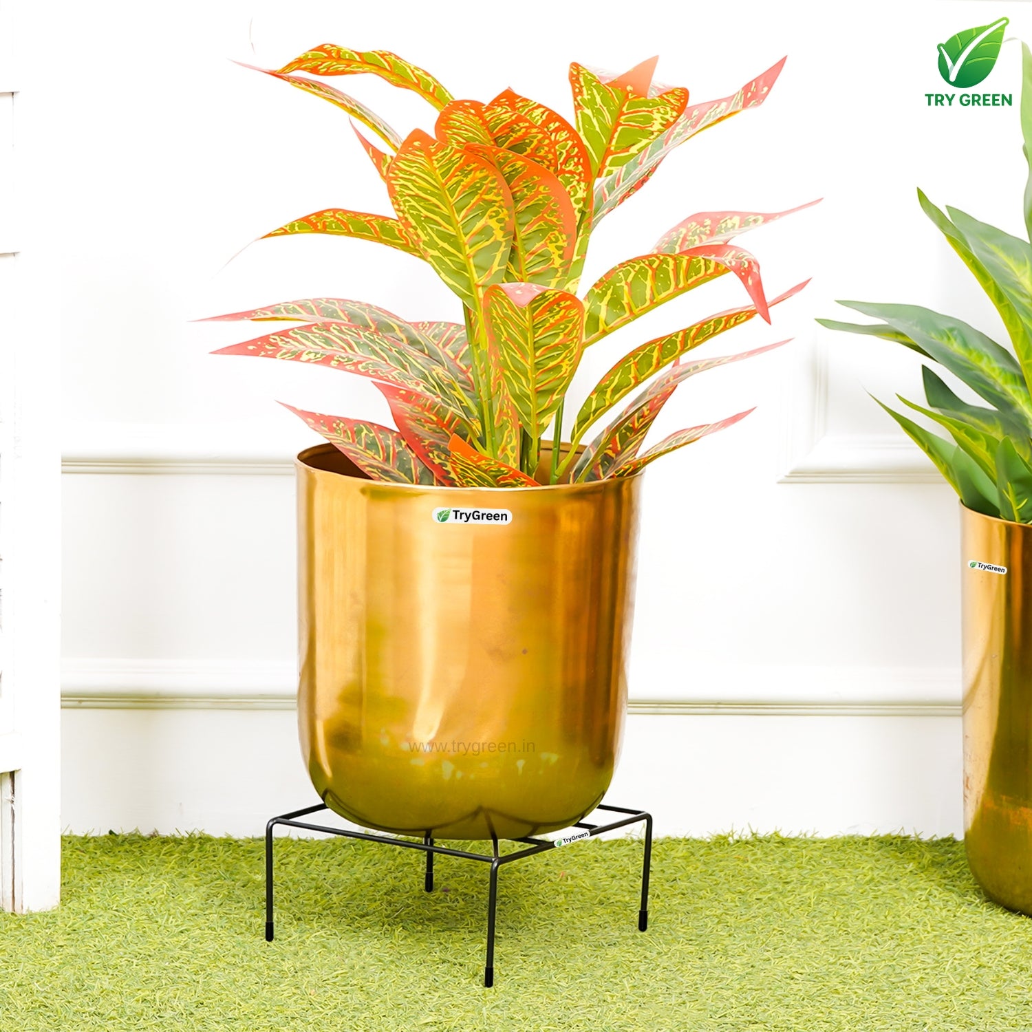 TryGreen Sill Pot Stands for Home and Garden Decor