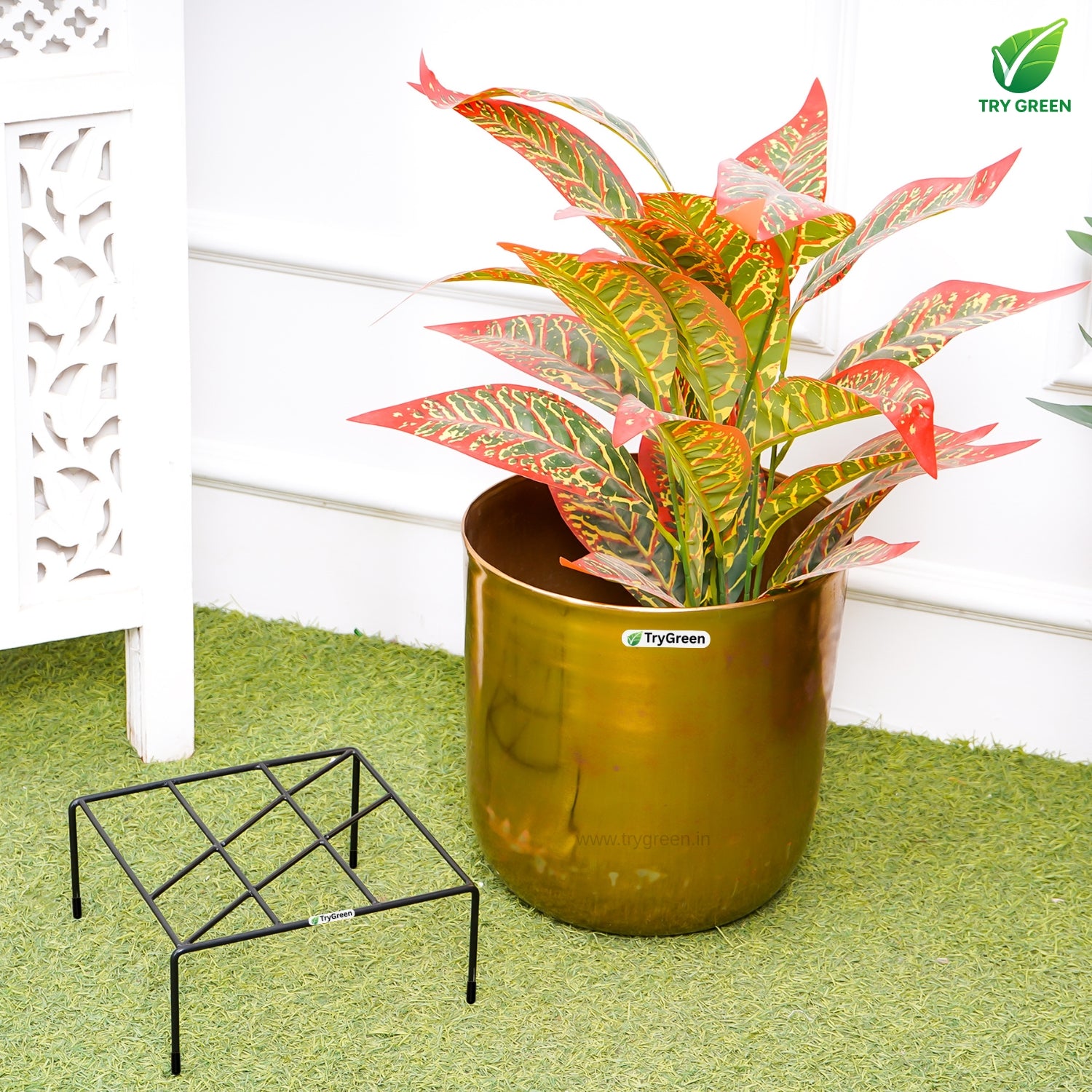TryGreen Sill Pot Stands for Home and Garden Decor