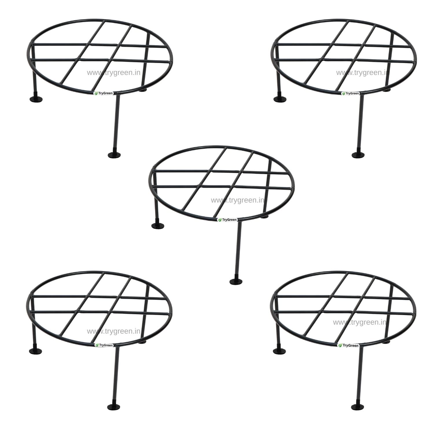 TryGreen Nira Pot Stands for Home and Garden Decor