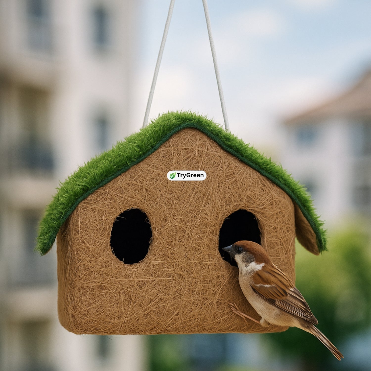 TryGreen- Family Bird House Eco-Friendly