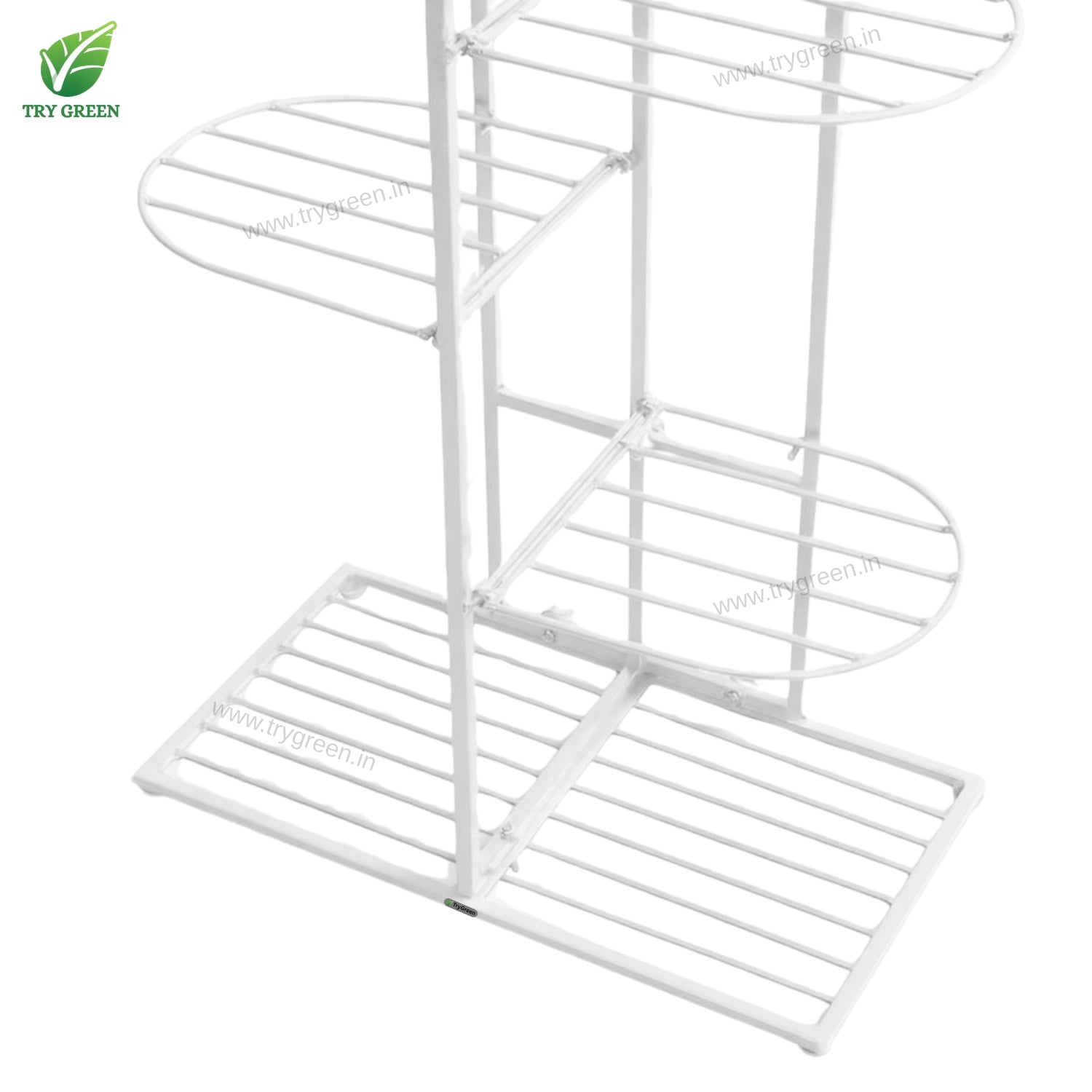 TryGreen Rex 7-Tier Plant Rack Stand (White)