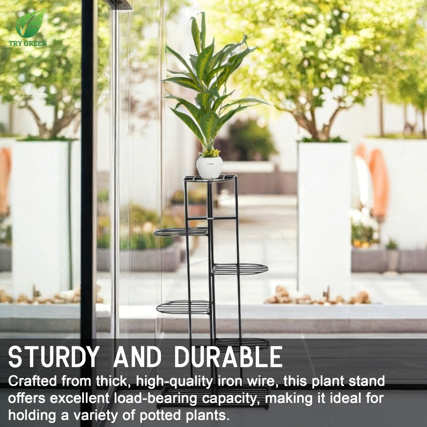 TryGreen Rex 7-Tier Plant Rack Stand