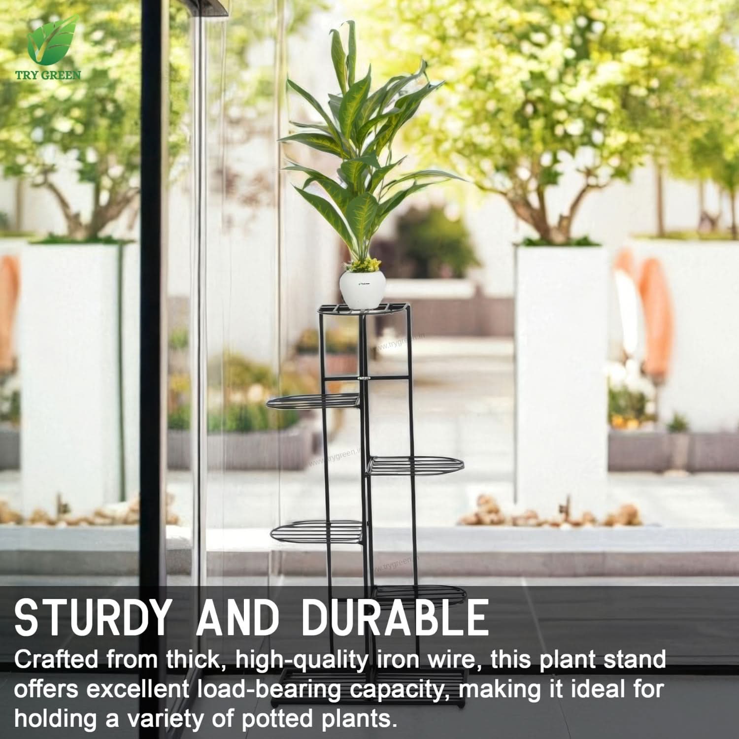 TryGreen Rex 7-Tier Plant Rack Stand