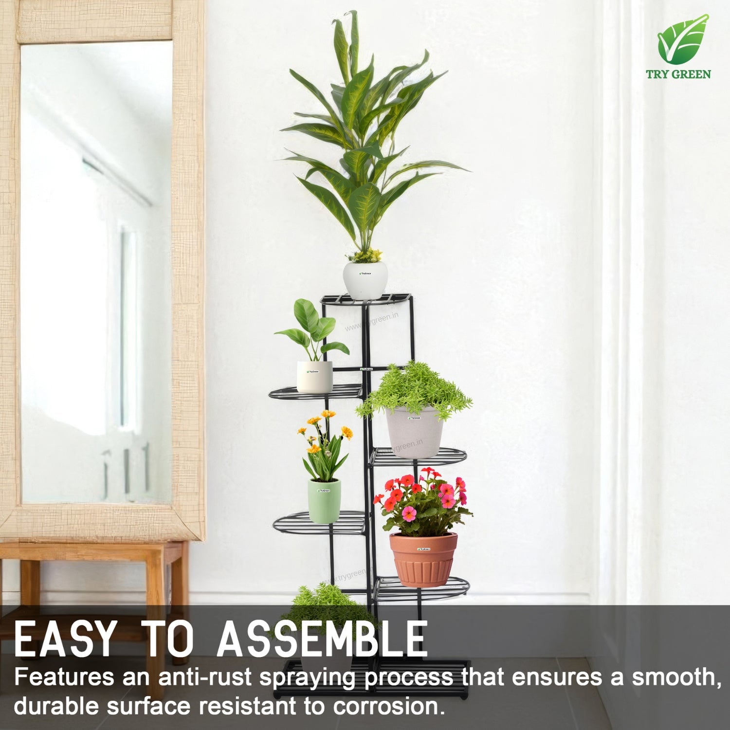 TryGreen Rex 7-Tier Plant Rack Stand