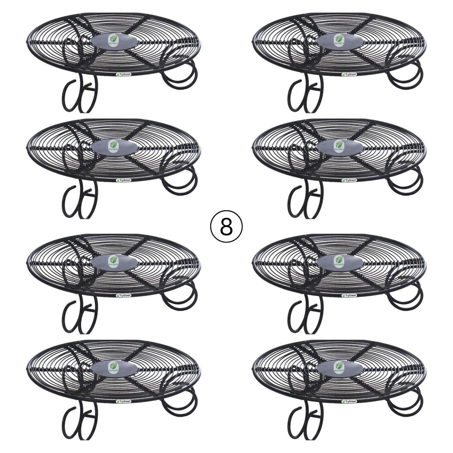 TryGreen Vorn Metal Pot Stands for Planters