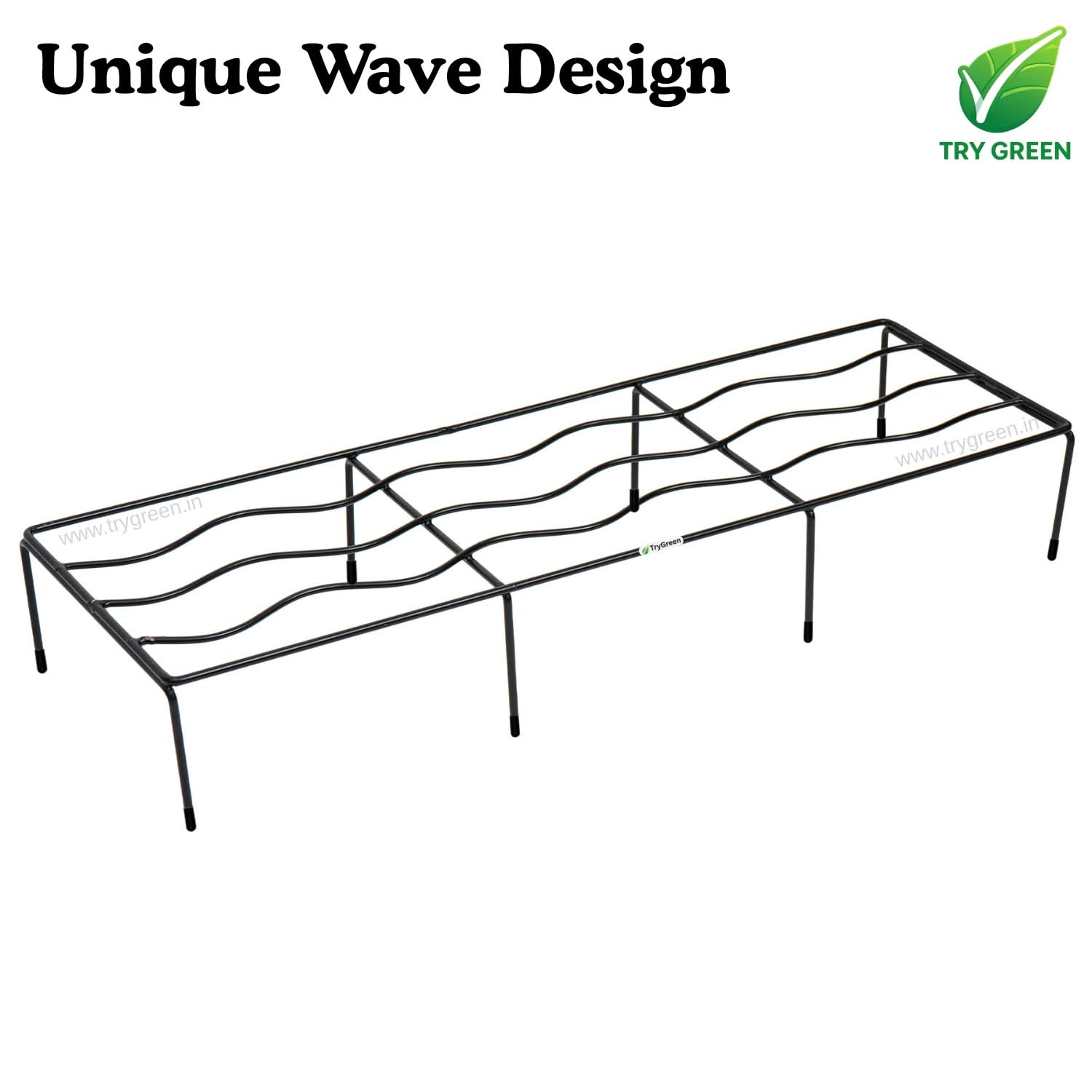 TryGreen Fern Pot Stands for Home and Garden Decor