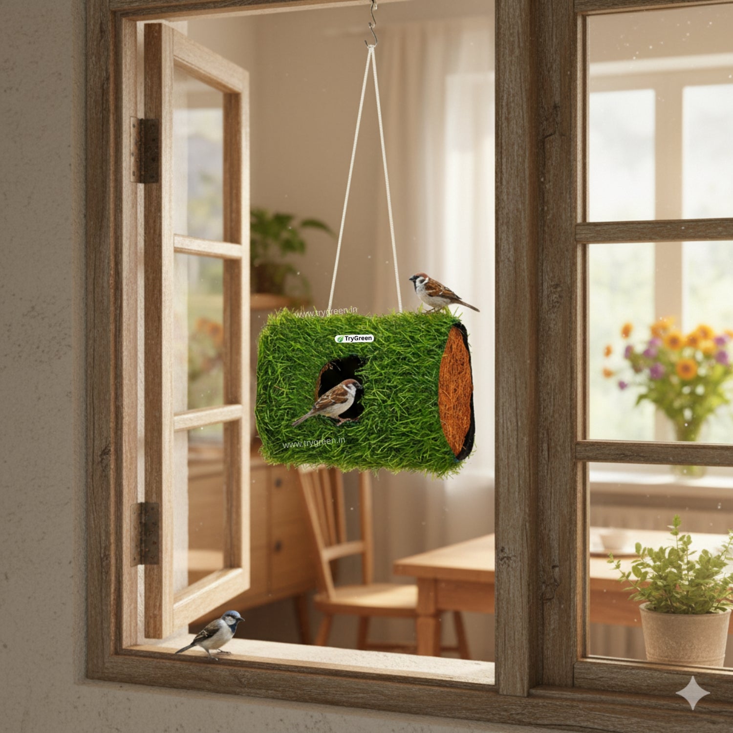 TryGreen- Plumz Bird House Eco-Friendly