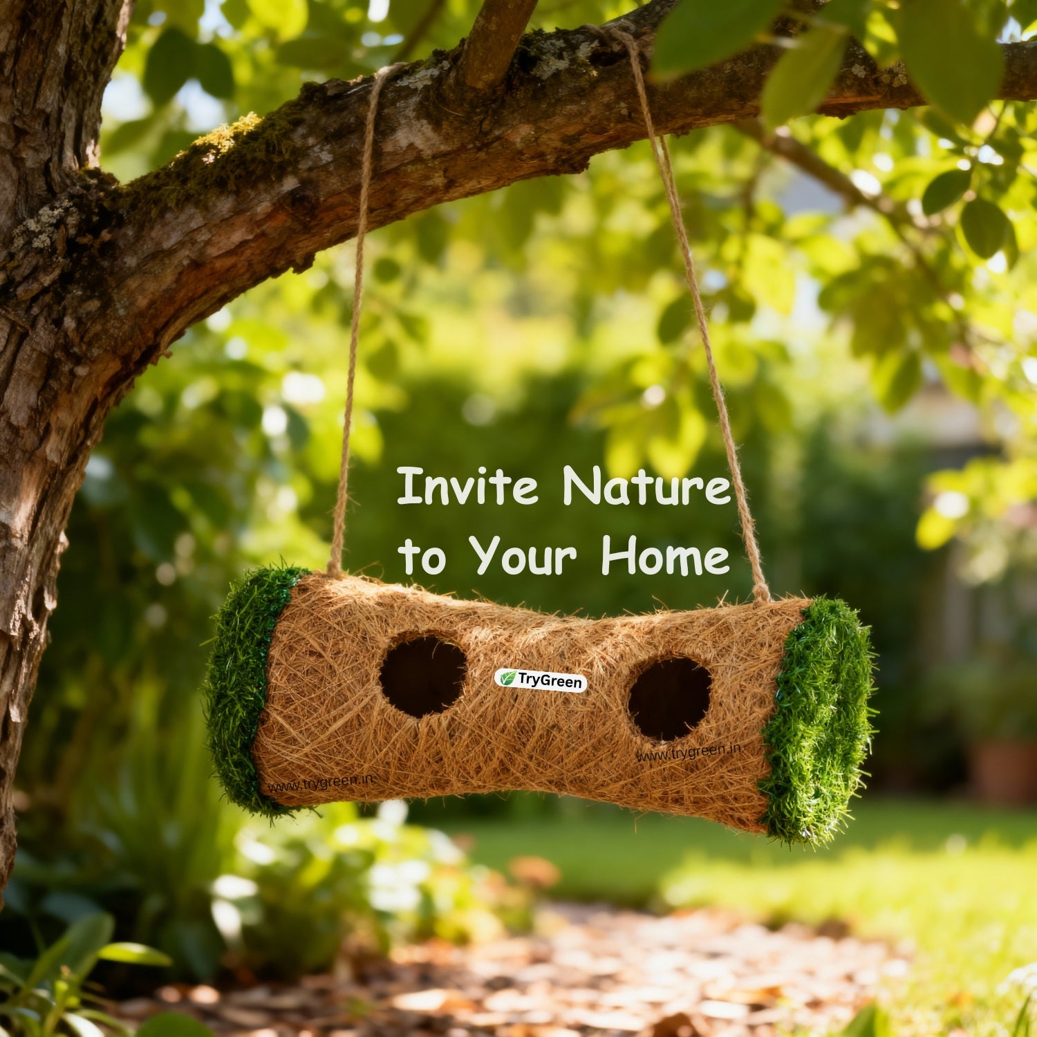 TryGreen- Tuke Bird House Eco-Friendly