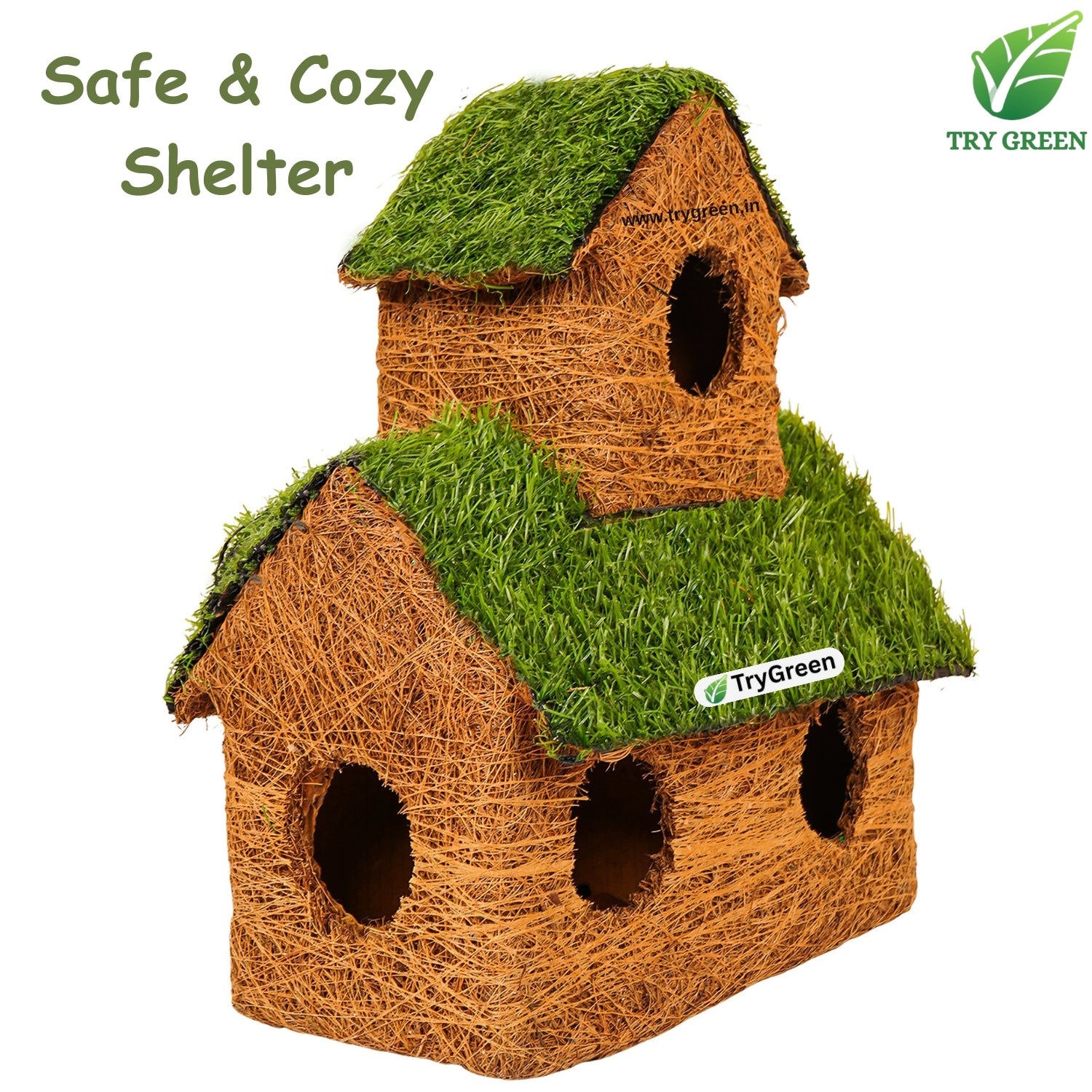 TryGreen- Fort Bird House Eco-Friendly