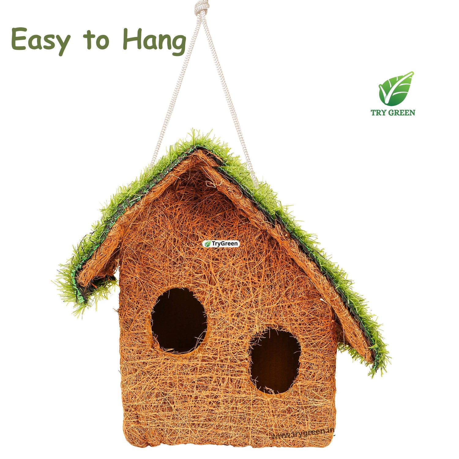 TryGreen- Tilt Bird House Eco-Friendly