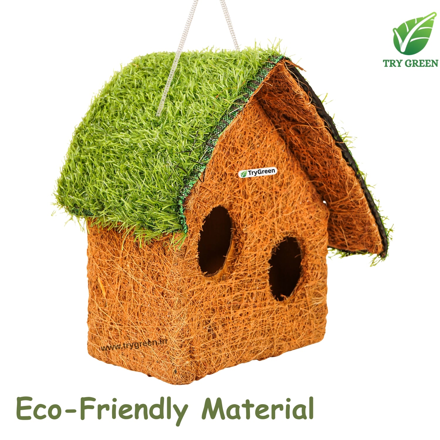 TryGreen- Tilt Bird House Eco-Friendly