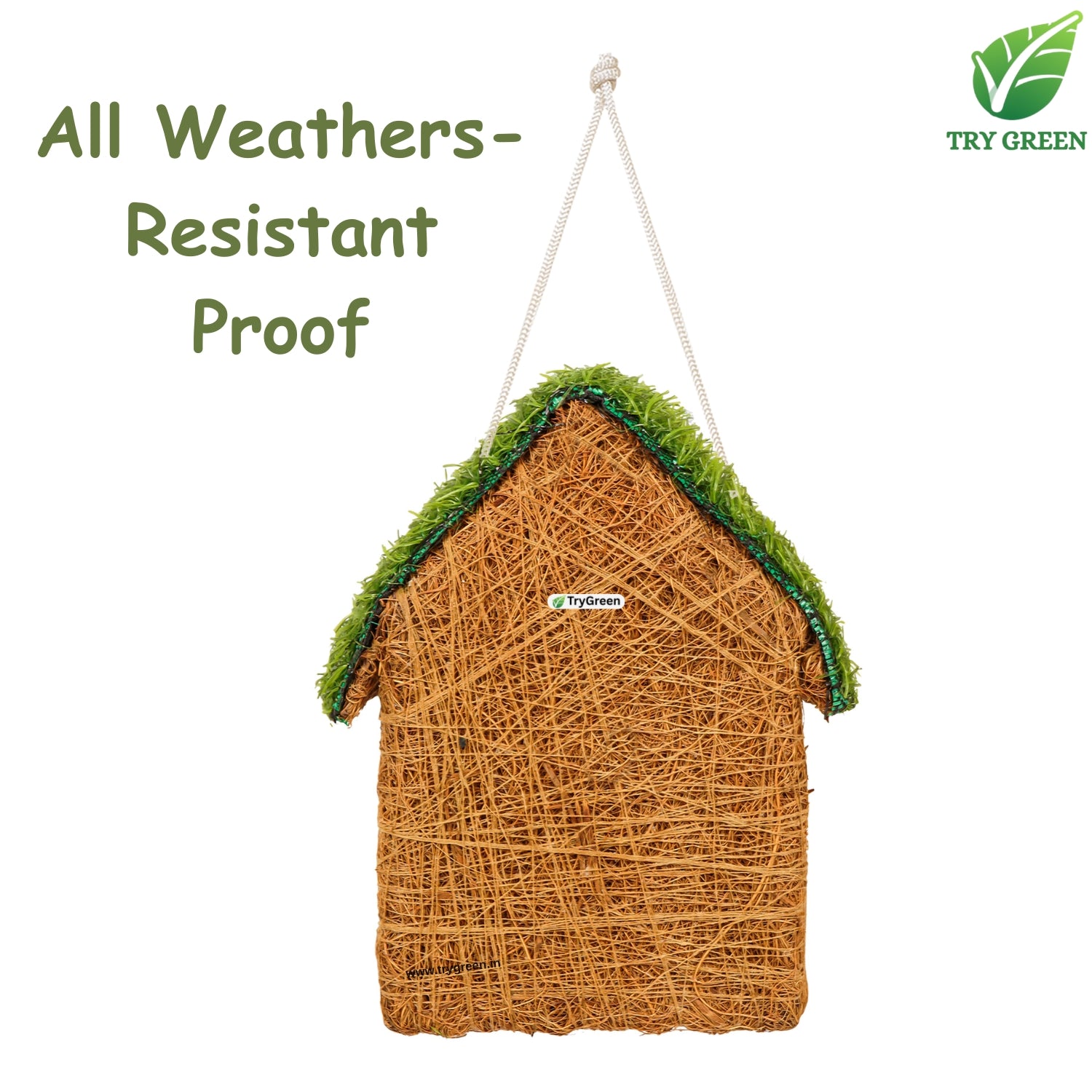 TryGreen- Rosty Bird House Eco-Friendly