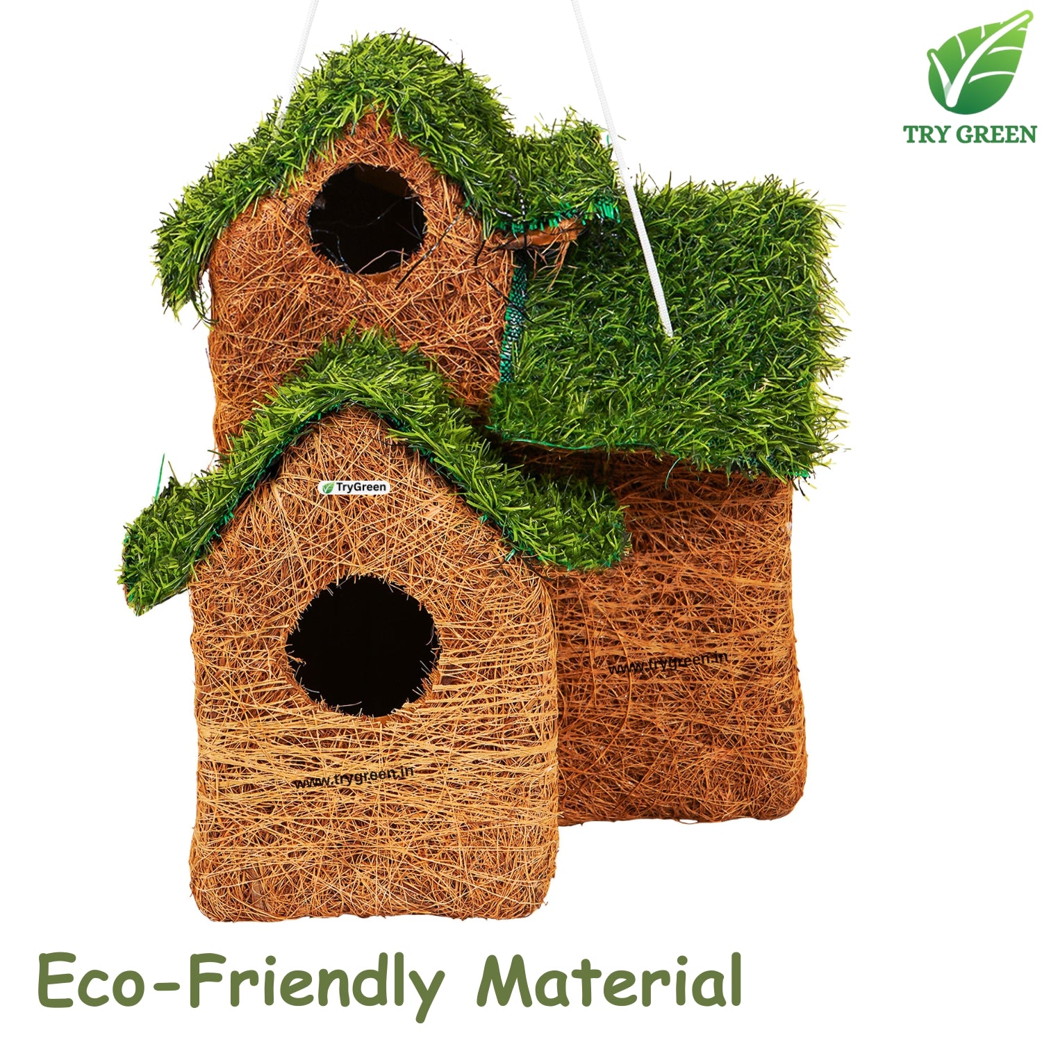 TryGreen- 3Story Bird House Eco-Friendly