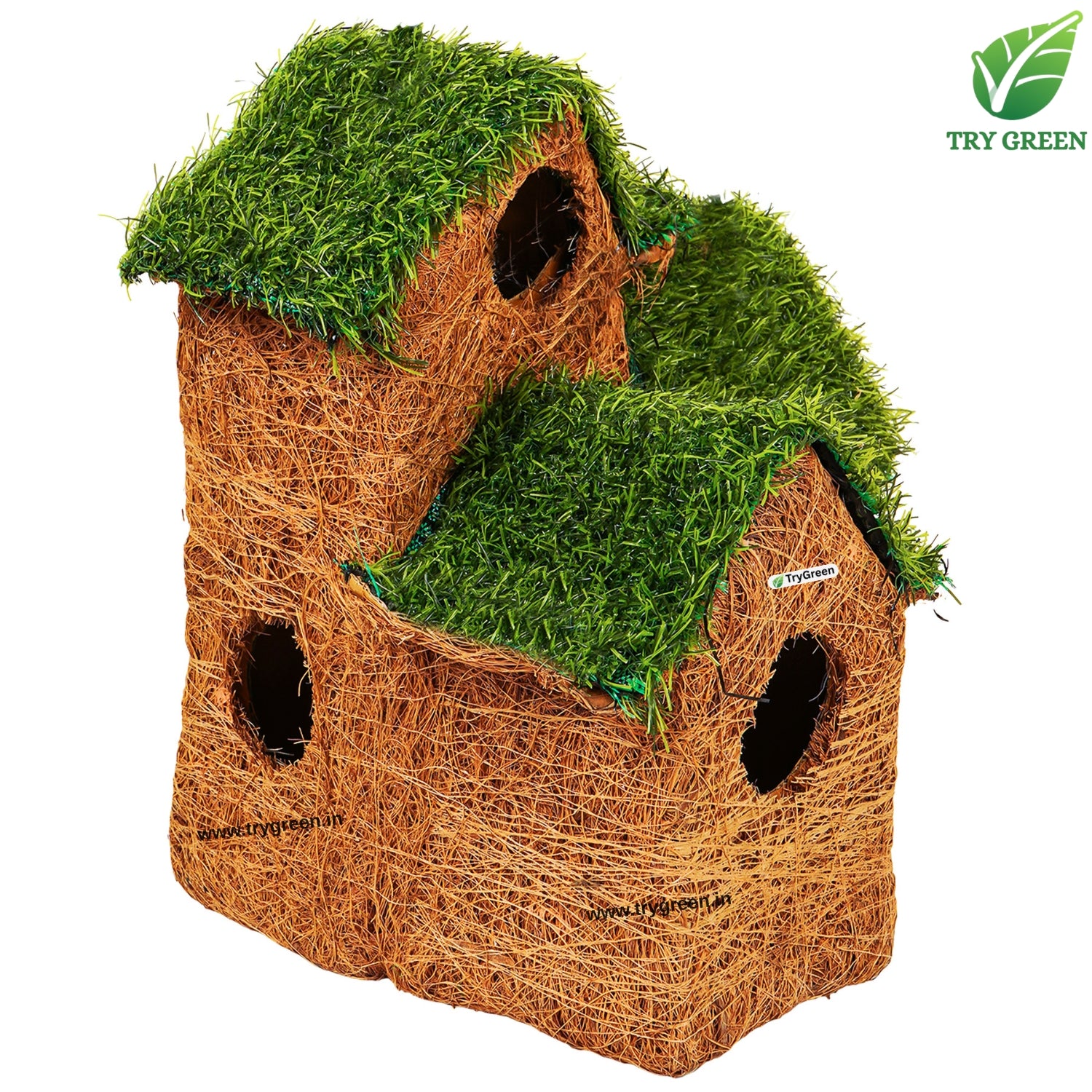 TryGreen- 3Story Bird House Eco-Friendly