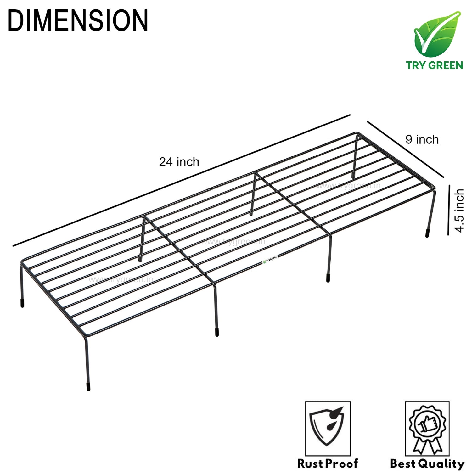 TryGreen Mesh- Pot Stands for Indoor and Outdoor
