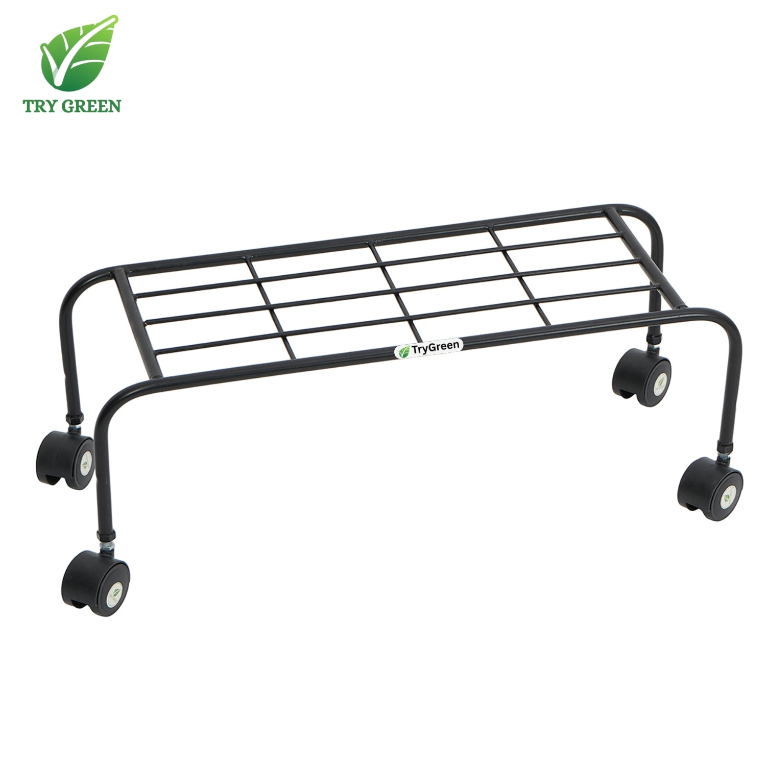 TryGreen Plux Wheel Rolling Plant Stand for Planters