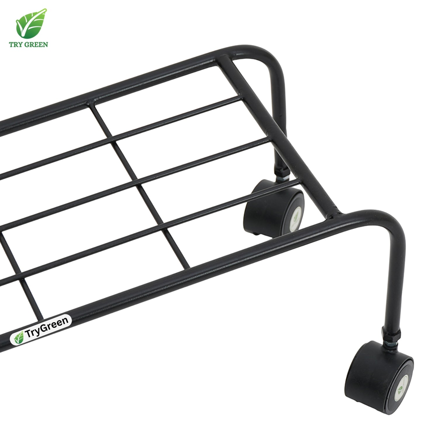 TryGreen Plux Wheel Rolling Plant Stand for Planters