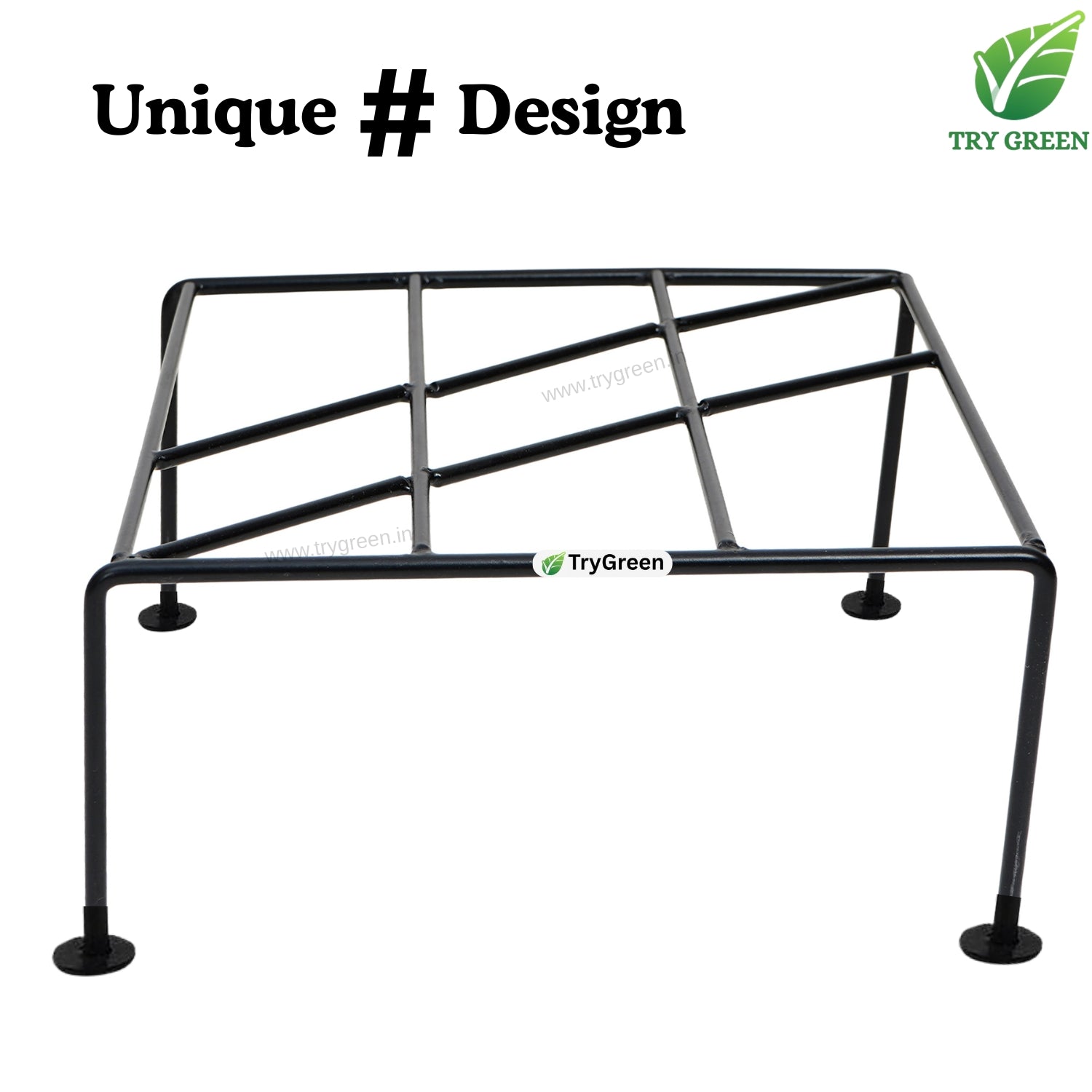 TryGreen Fiel Pot Stands for Home and Garden Decor