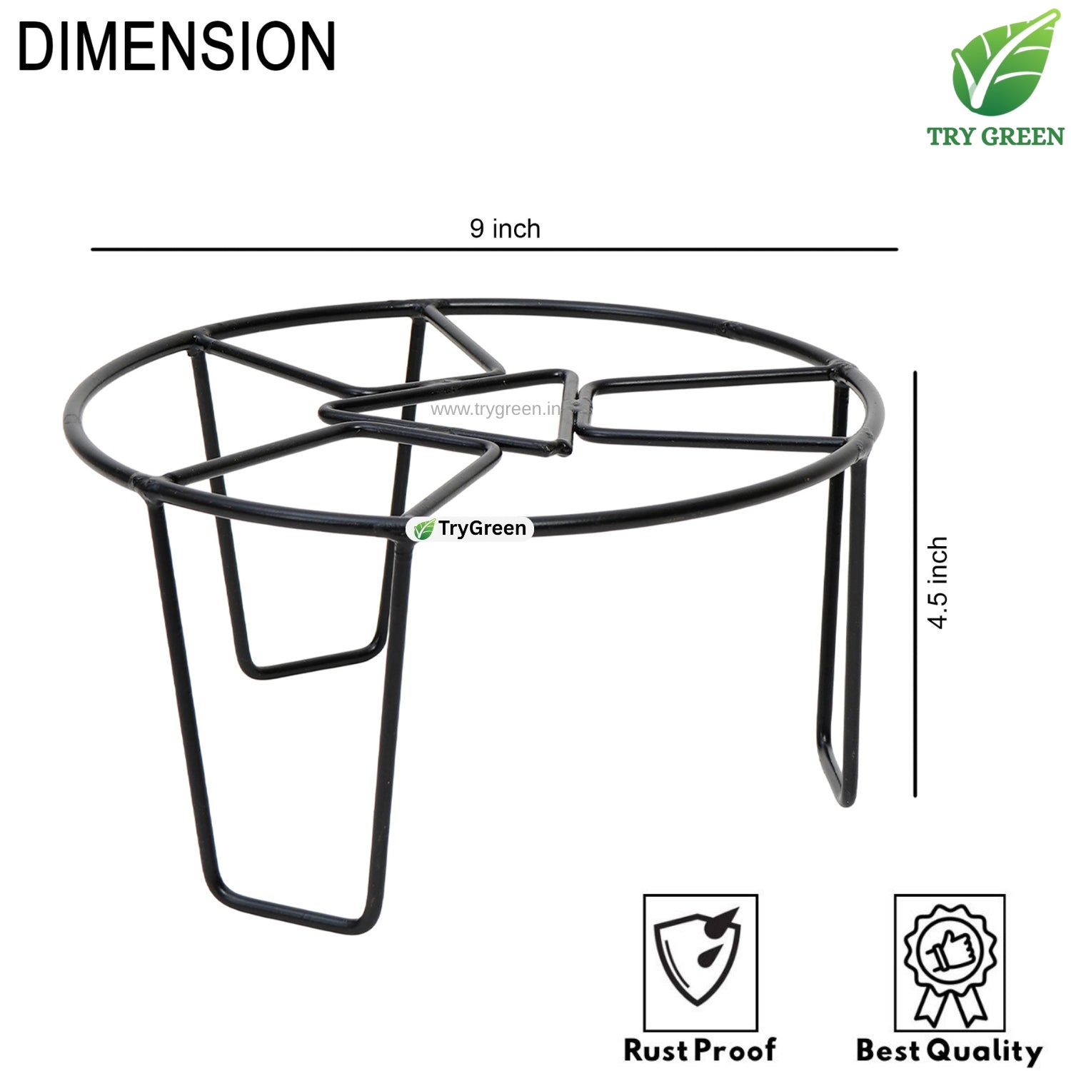 TryGreen Orgy Pot Stands for Home and Garden Decor