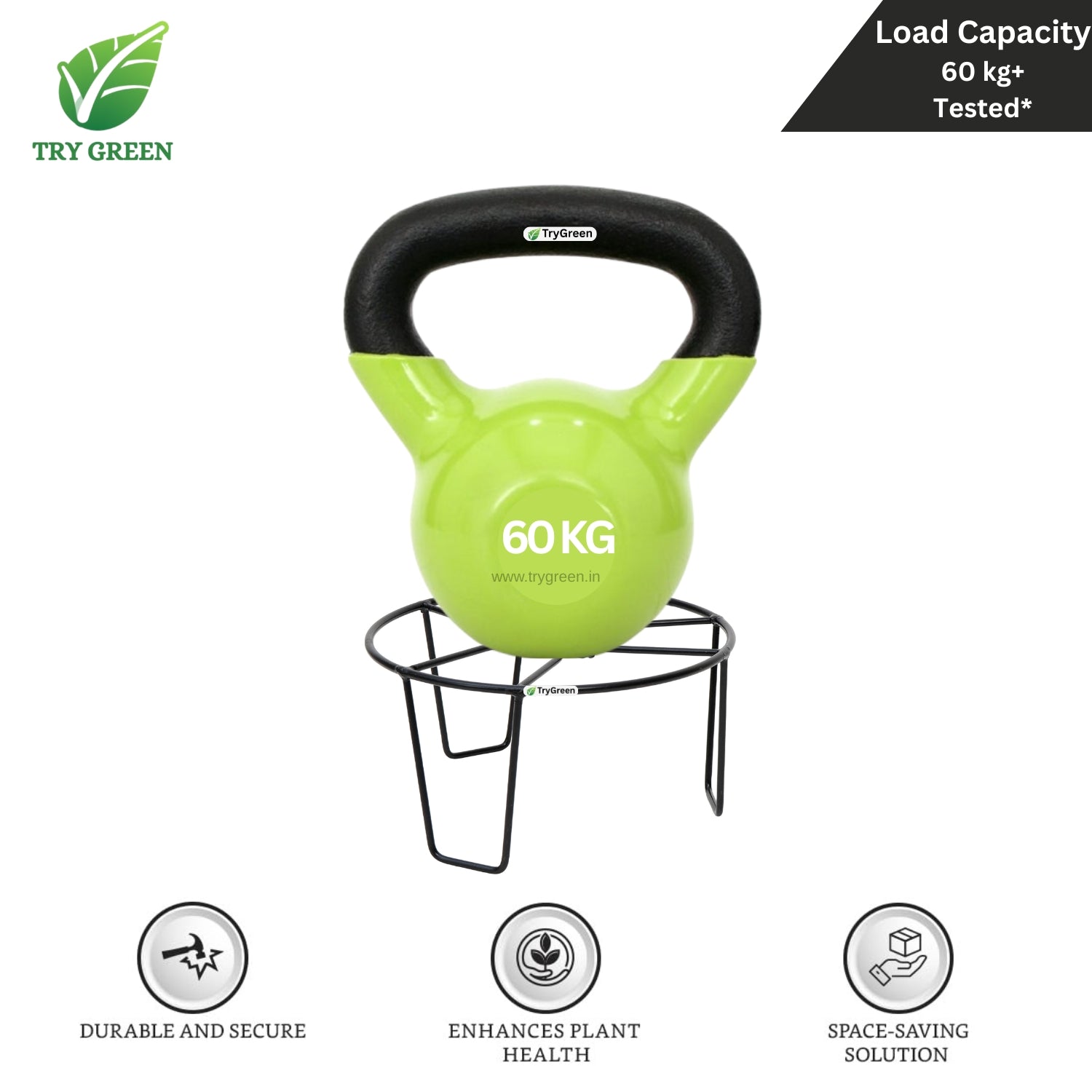 TryGreen Orgy Pot Stands for Home and Garden Decor