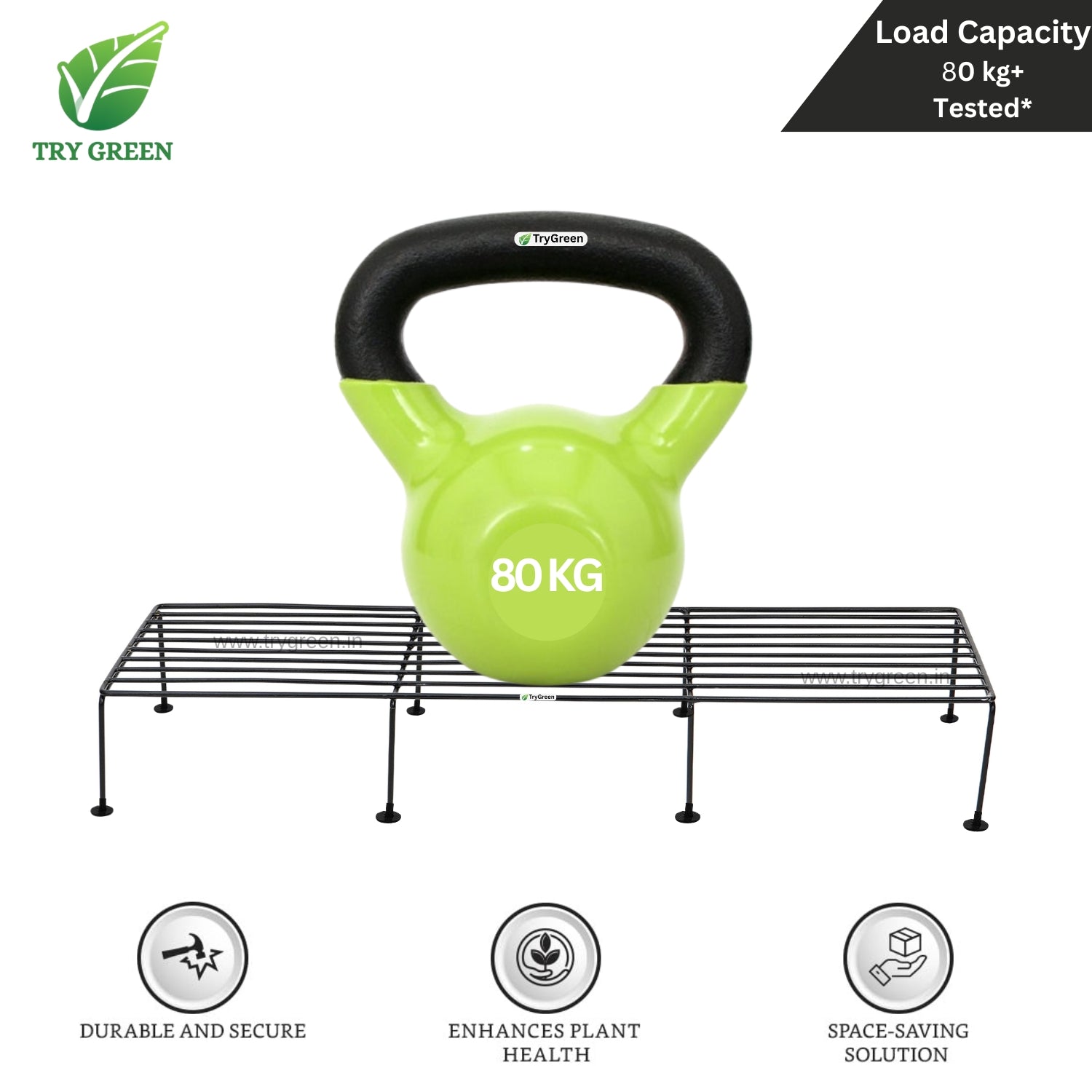 TryGreen Bine Pot Stands for Home and Garden Decor