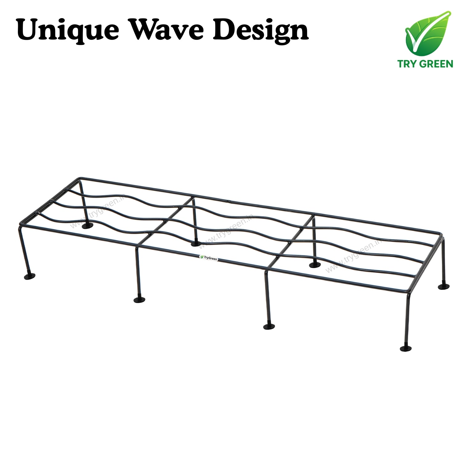 TryGreen Wave- Pot Stands for Indoor and Outdoor
